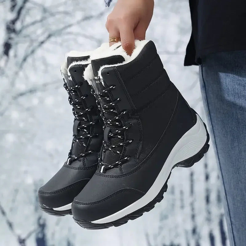 Studio Harvyn | Women –  Casual Platform Snow Boots - Warm & Stylish