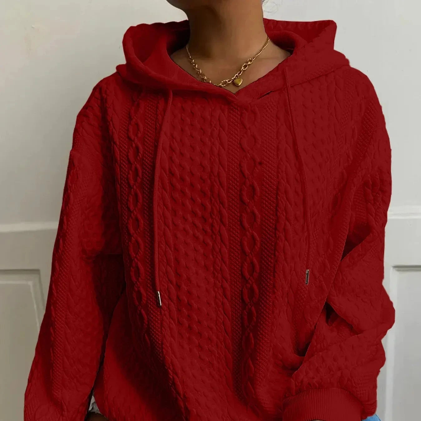 Studio Harvyn | Women - Hooded Winter Sweatshirt - Long Sleeve Comfort