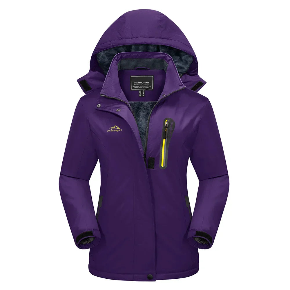 Studio Harvyn | Women - Snow Ski Jacket - Hooded Style