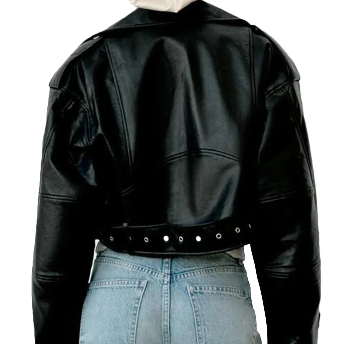 Studio Harvyn | Women – Classic Biker Jacket - Casual Style