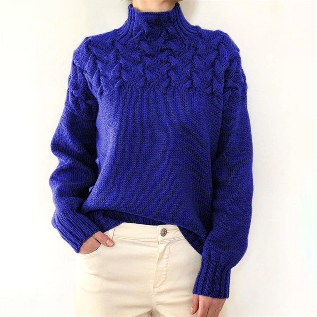 Studio Harvyn | Women - Winter Knitted Jumper - Turtleneck