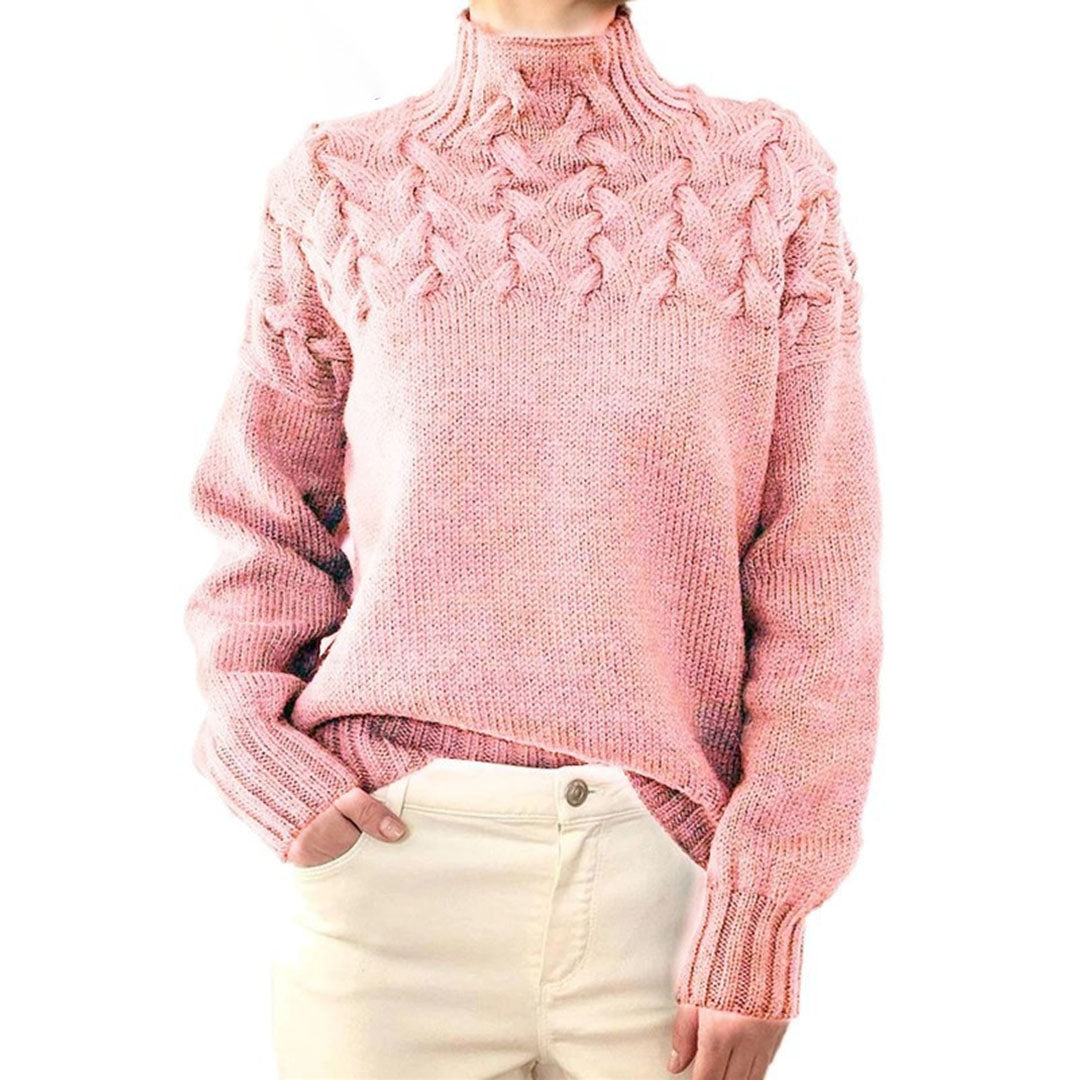 Studio Harvyn | Women - Winter Knitted Jumper - Turtleneck