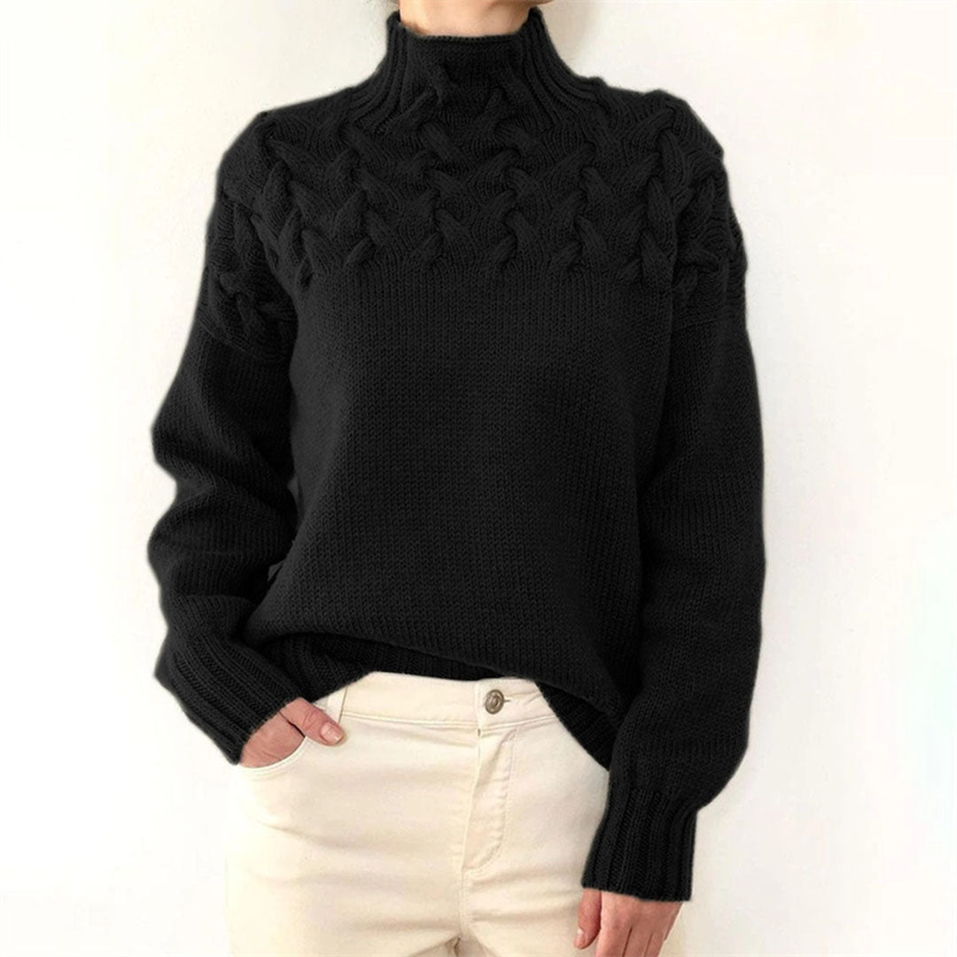 Studio Harvyn | Women - Winter Knitted Jumper - Turtleneck