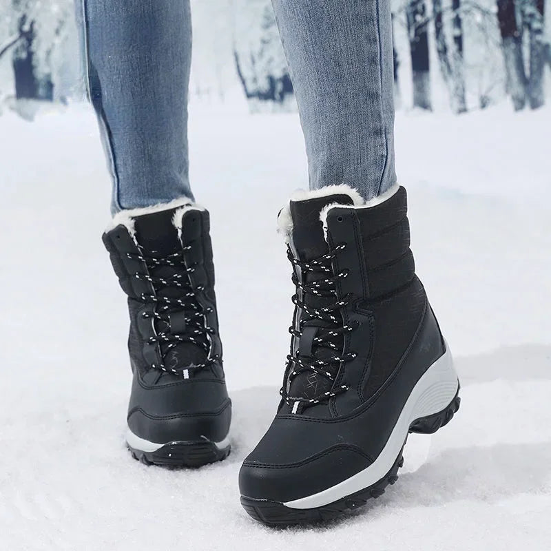 Studio Harvyn | Women –  Casual Platform Snow Boots - Warm & Stylish