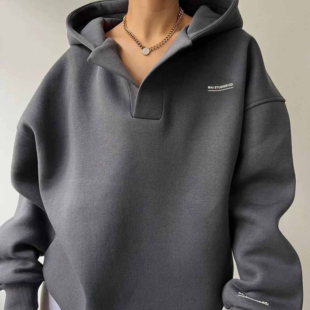 Studio Harvyn | Women – Oversized Hoodie - Drop Shoulder Style