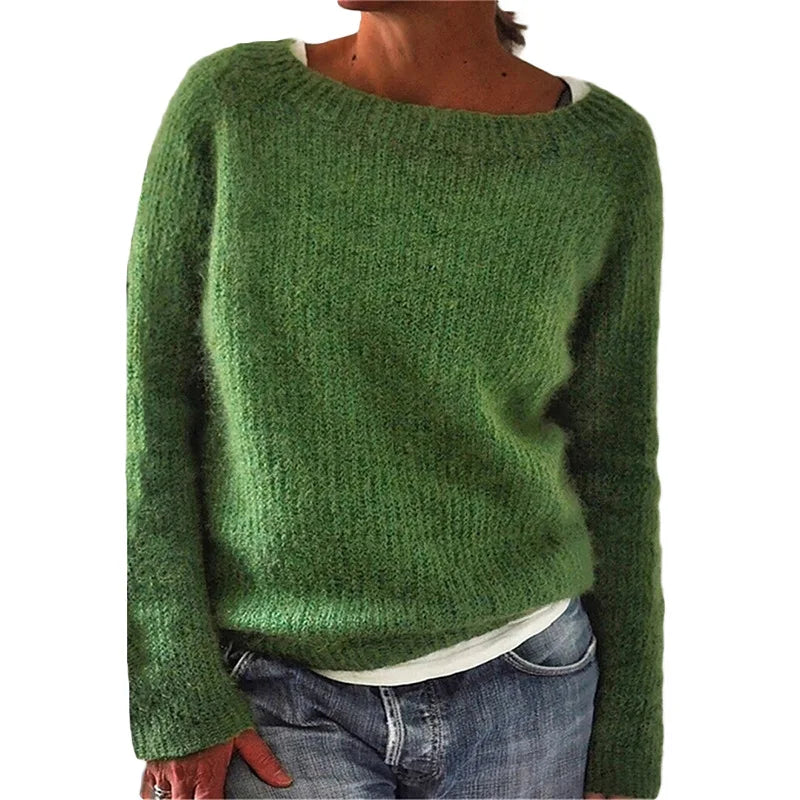 Studio Harvyn | Women – Long Sleeves Knit Jumper - Loose Fit