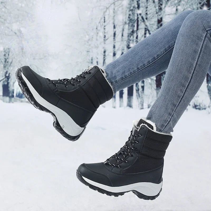 Studio Harvyn | Women –  Casual Platform Snow Boots - Warm & Stylish