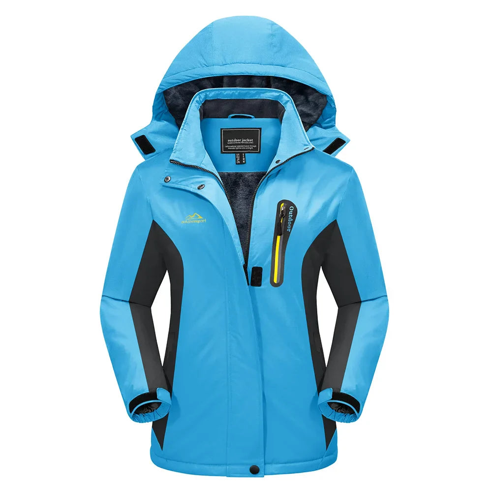 Studio Harvyn | Women - Snow Ski Jacket - Hooded Style