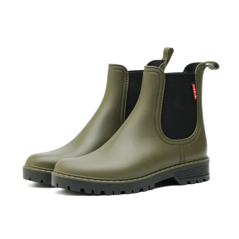 Studio Harvyn | Women – Chelsea Rain Boots - Waterproof & Slip-Resistant