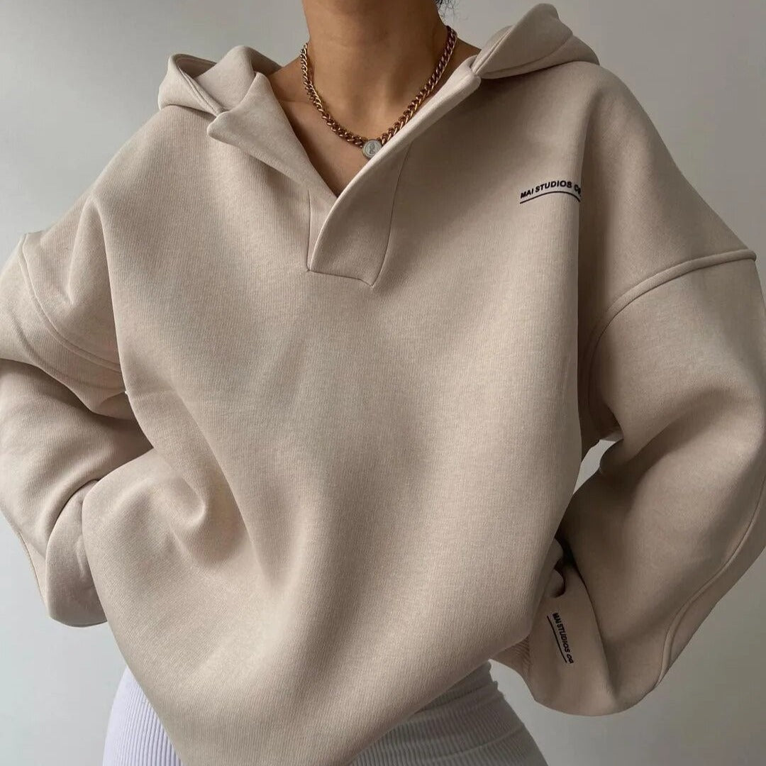 Studio Harvyn | Women – Oversized Hoodie - Drop Shoulder Style