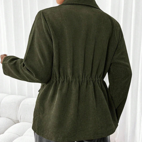 Studio Harvyn | Women - Stylish Corduroy Jacket with Pockets