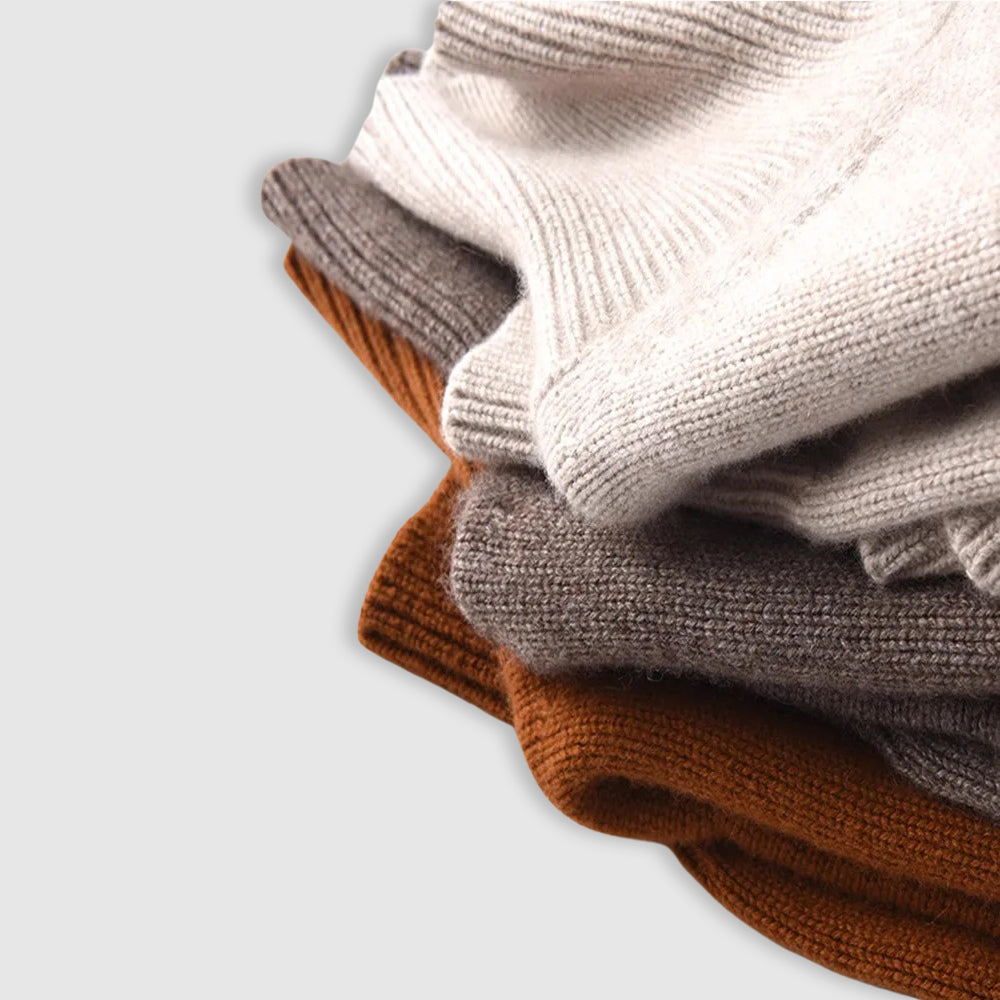 Studio Harvyn | Women - Cashmere Crew Neck Sweater - Cosy Style
