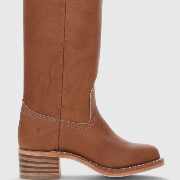Studio Harvyn | Women – Round Toe Knee High Boots - Stacked Heel