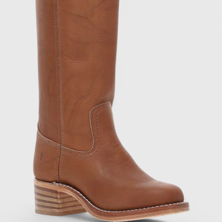 Studio Harvyn | Women – Round Toe Knee High Boots - Stacked Heel