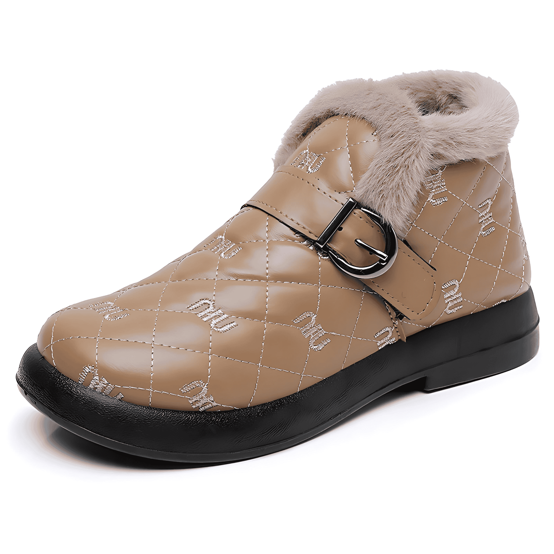Studio Harvyn | Women - Ankle Boots - Warm Fleece-Lined with Buckle