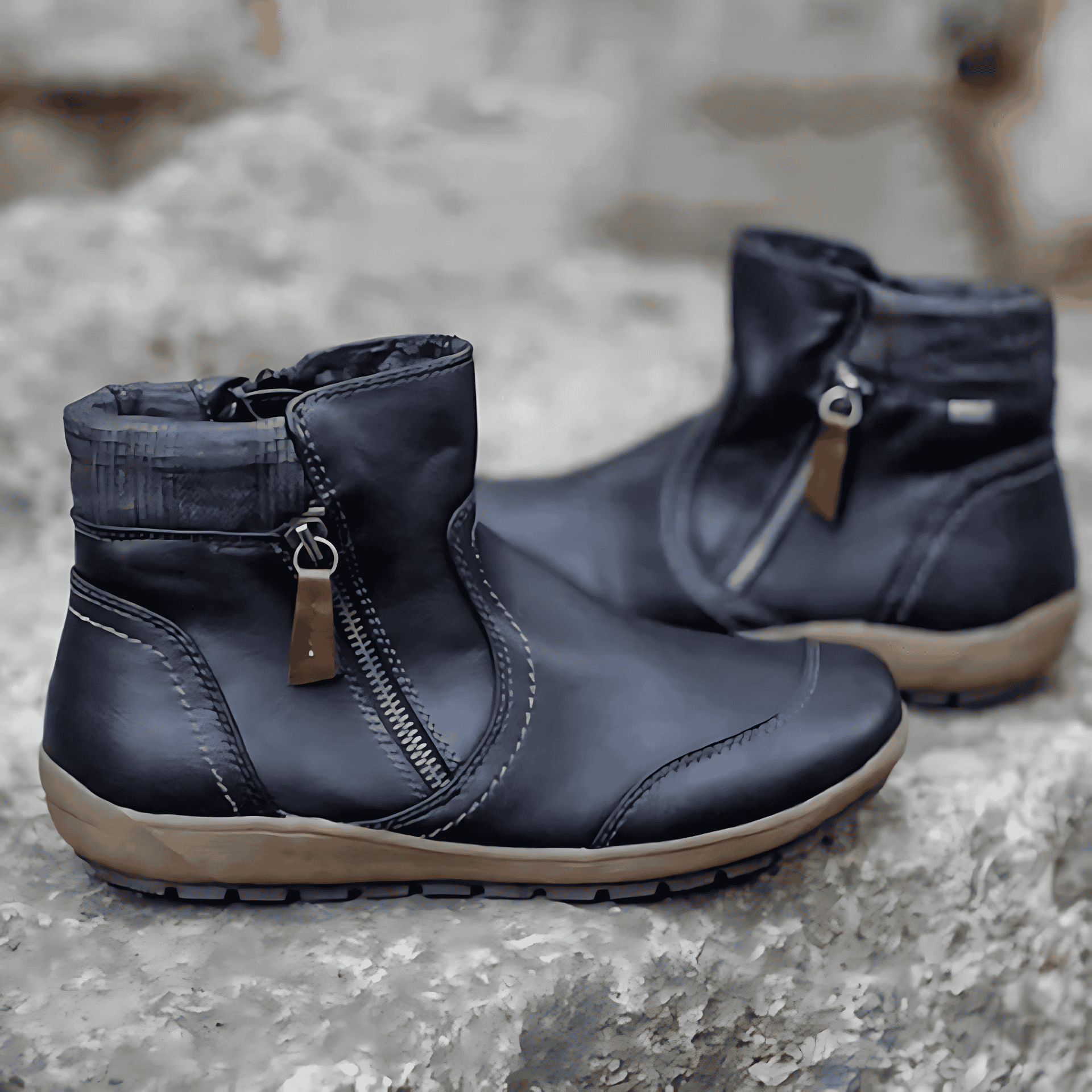 Studio Harvyn | Women - Ankle Boots - Warm Lined Leather