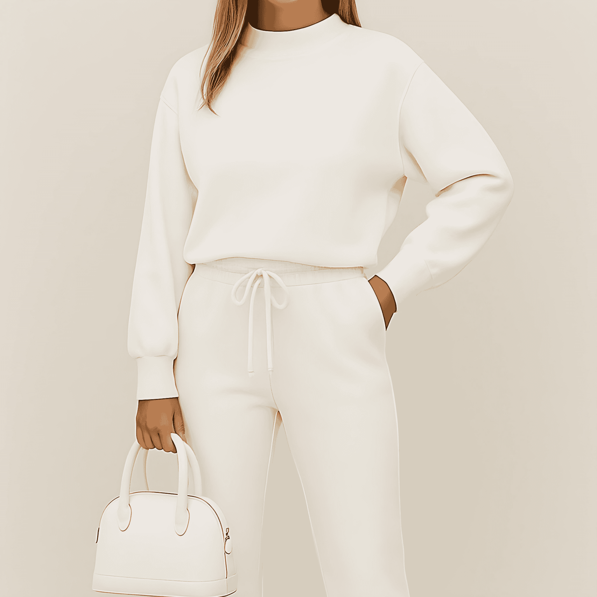 Studio Harvyn | Women - Chic Lounge Set - Ultra-Soft Fabric