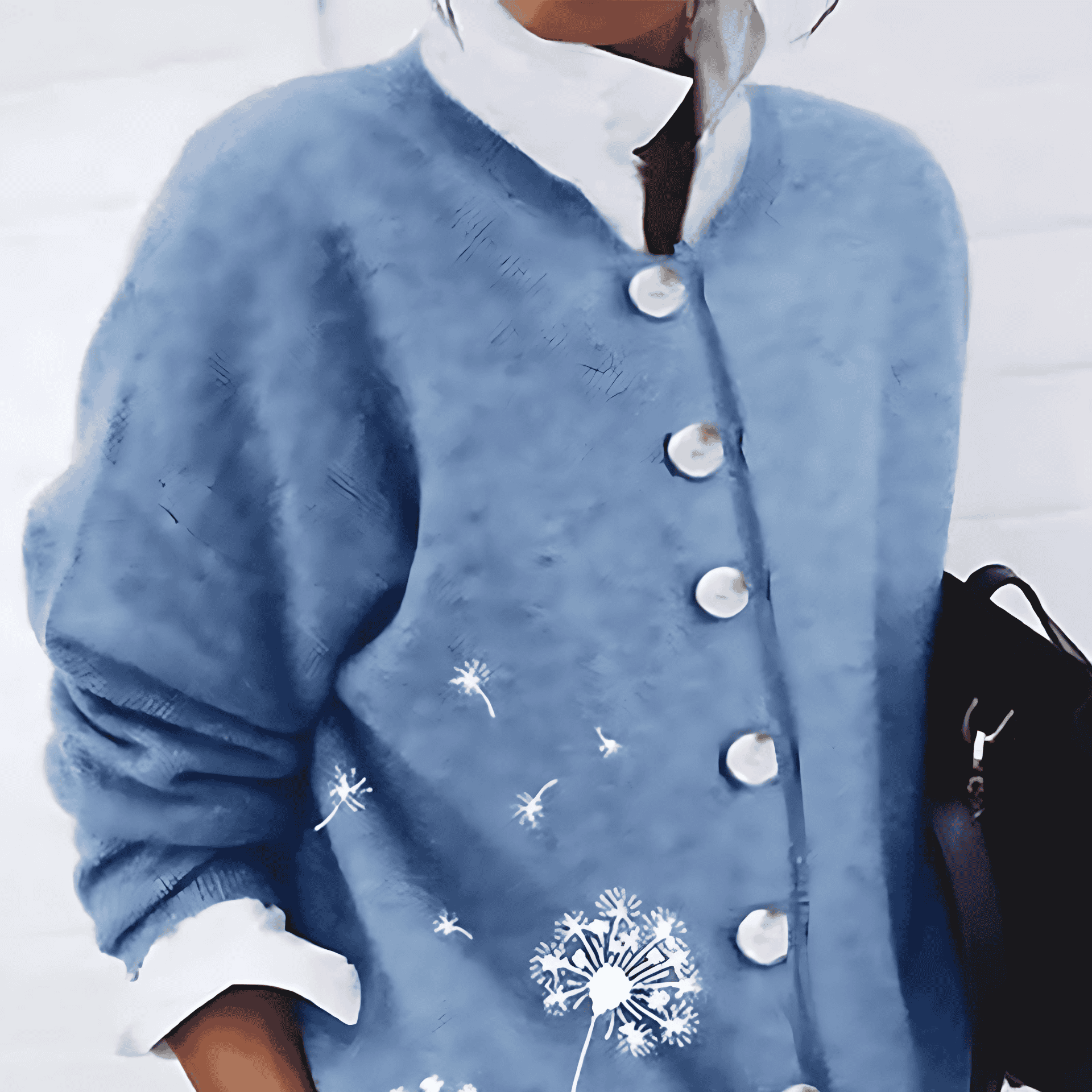 Studio Harvyn | Women - Dandelion Print Knit Cardigan