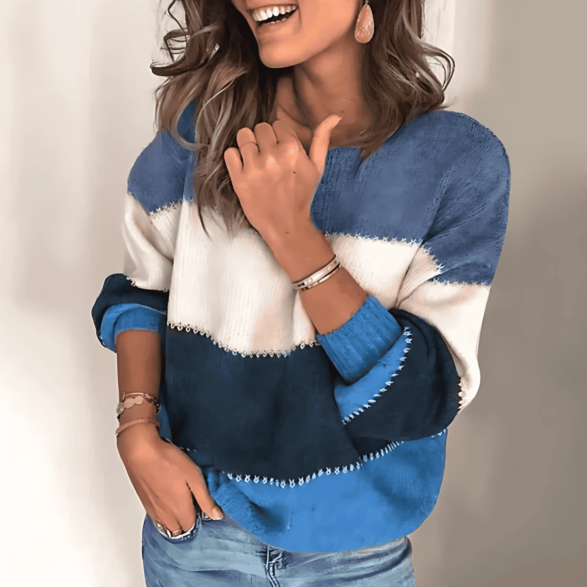 Studio Harvyn | Women - Elegant Sweater - Knit Pullover
