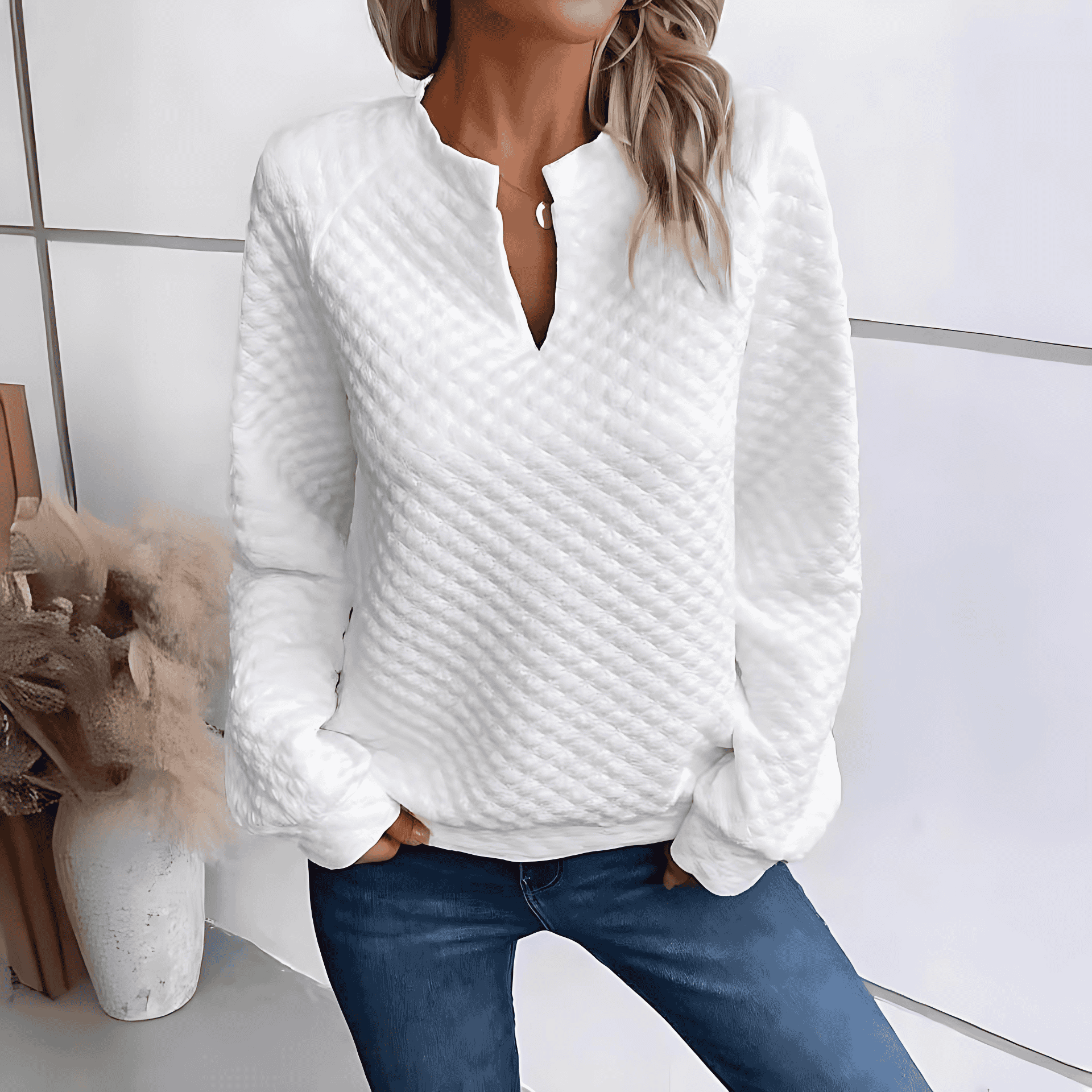 Studio Harvyn | Women - Fashionable Jumper - Cosy Knit Style