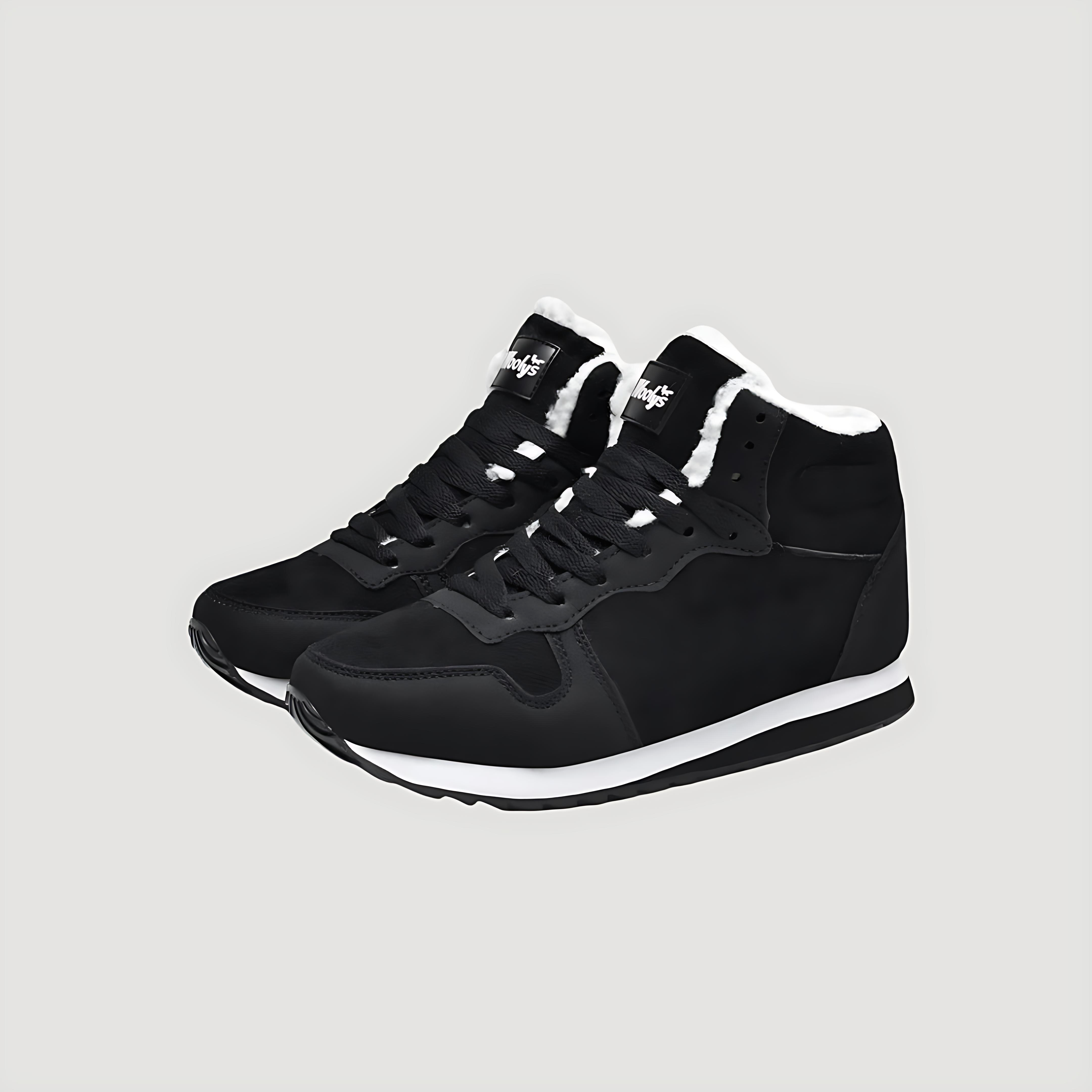 Studio Harvyn | Women - High-Top Sneakers - Fleece-Lined Comfort