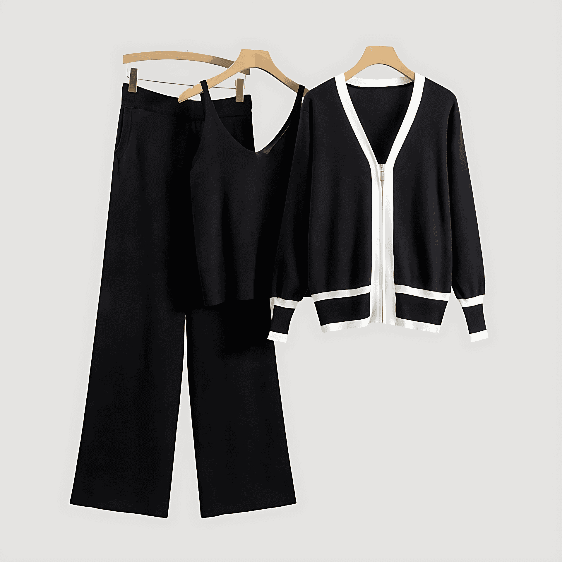 Studio Harvyn | Women - Knitted 3-Piece Loungewear Set