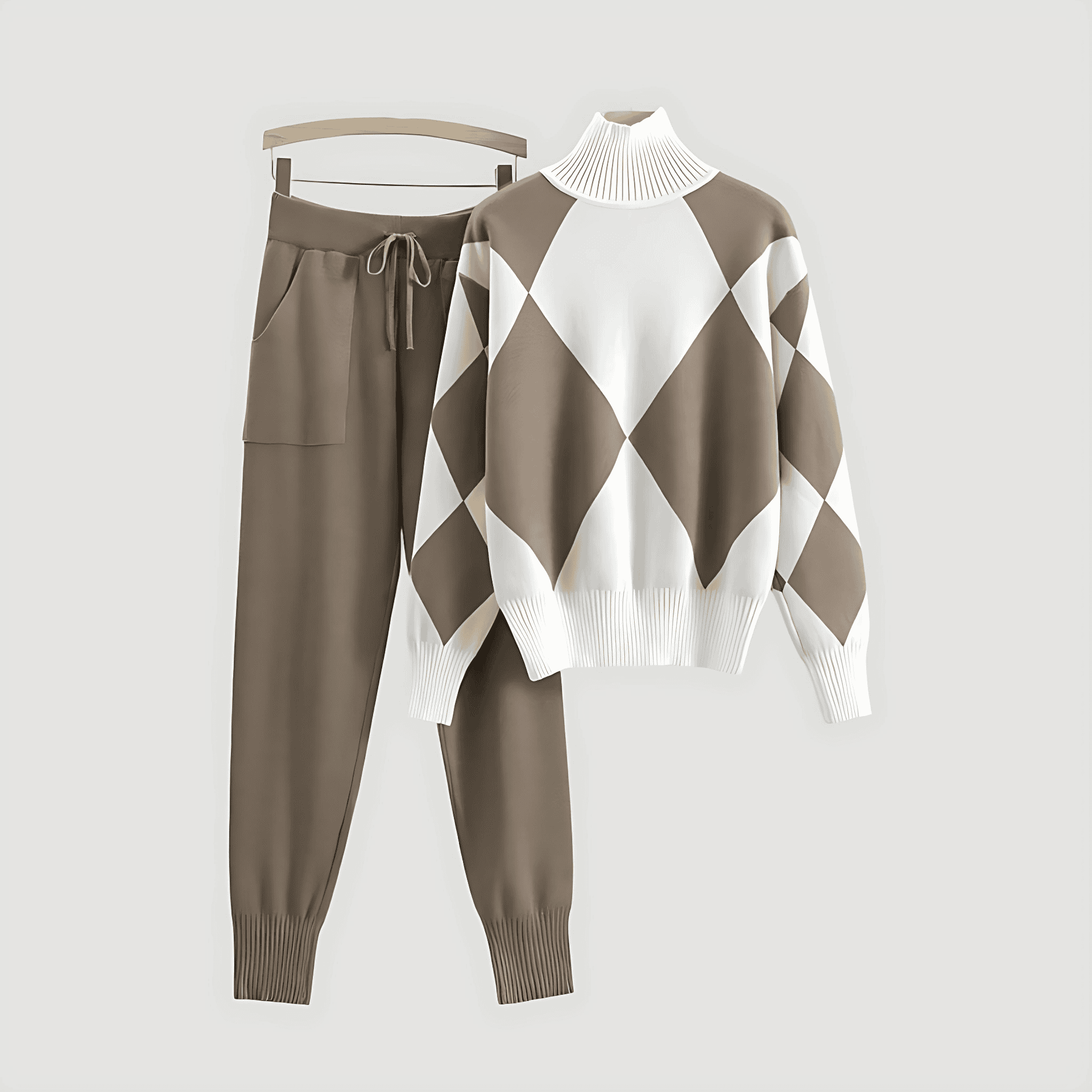 Studio Harvyn | Women - Knitted Winter Loungewear - Jumper & Joggers