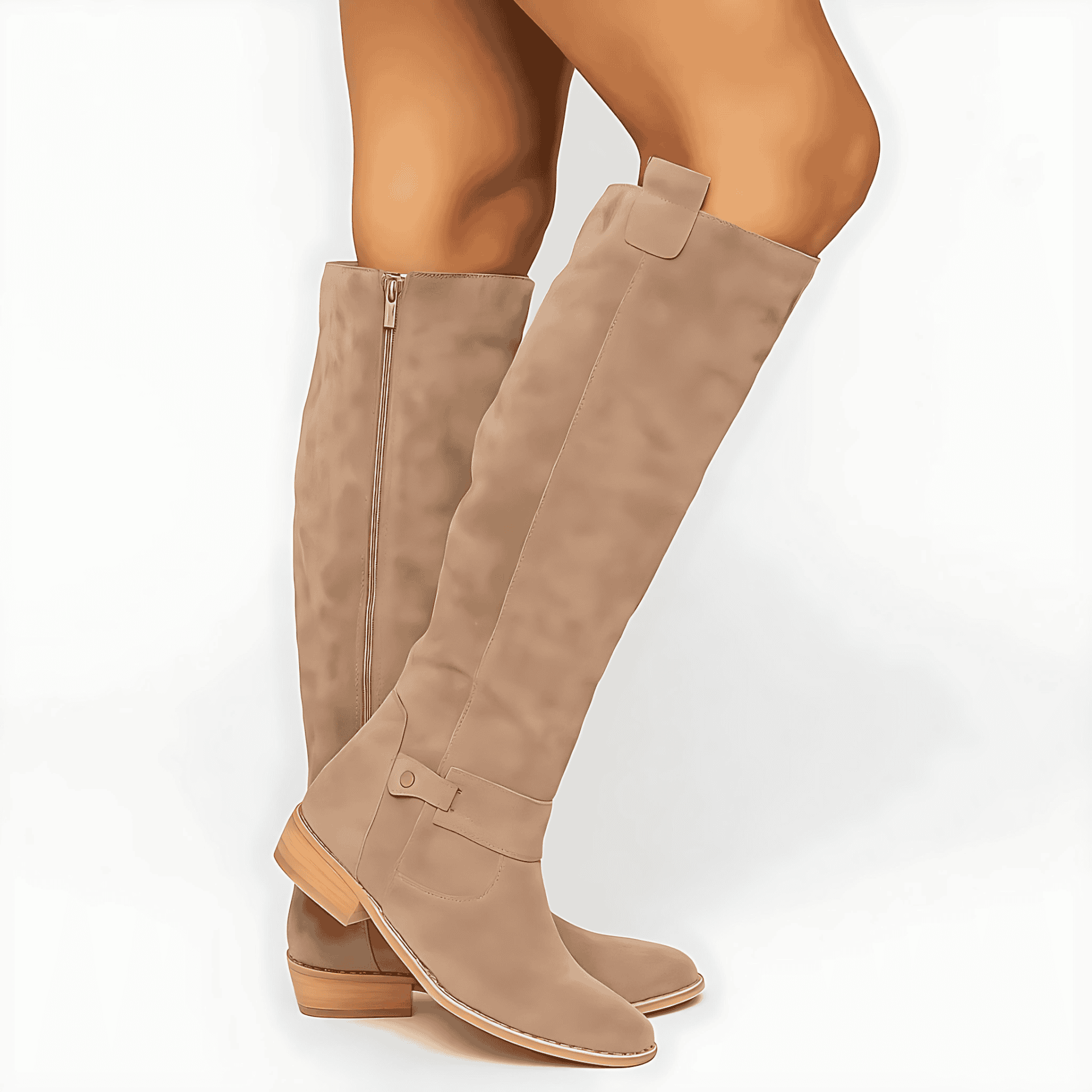 Studio Harvyn | Women - Leather Winter Boots - Comfortable Design