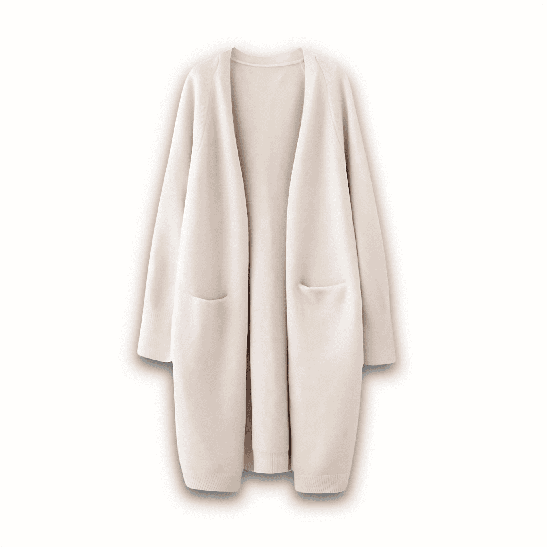 Studio Harvyn | Women - Long Cardigan Coat - Cosy Knit Style