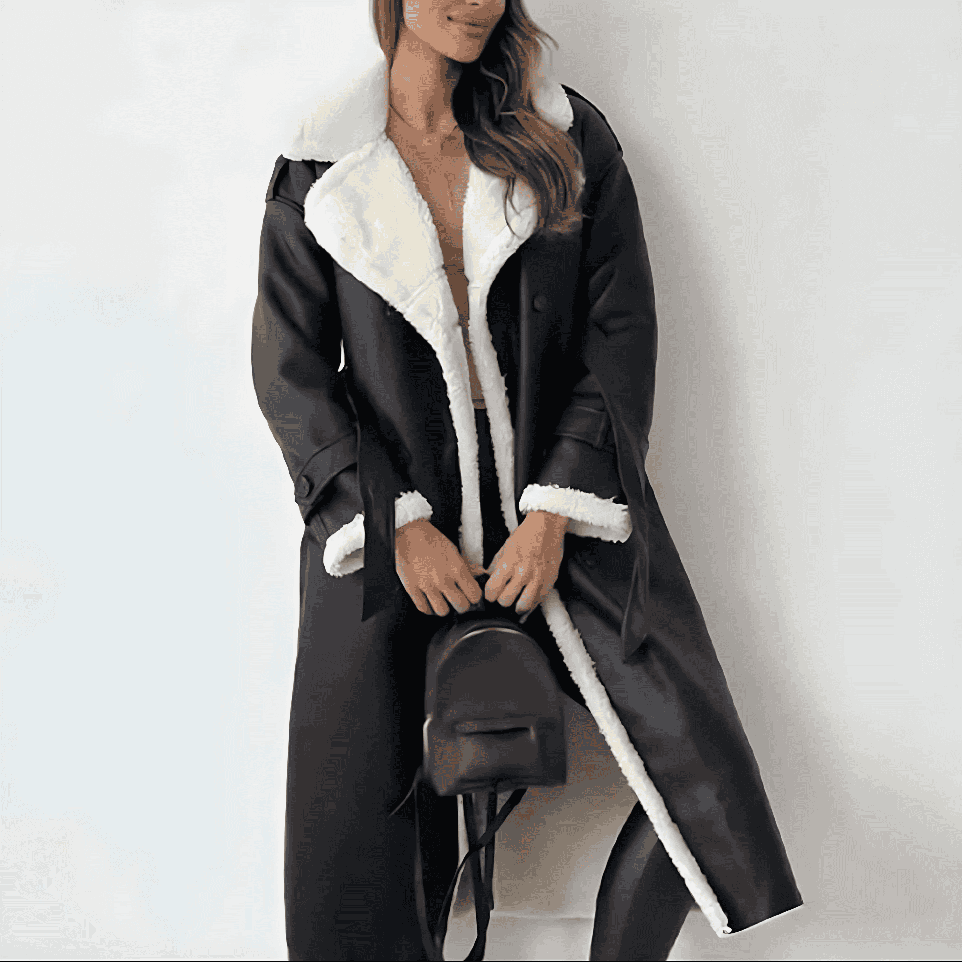 Studio Harvyn | Women - Long Classic Jacket with Fleece Lining