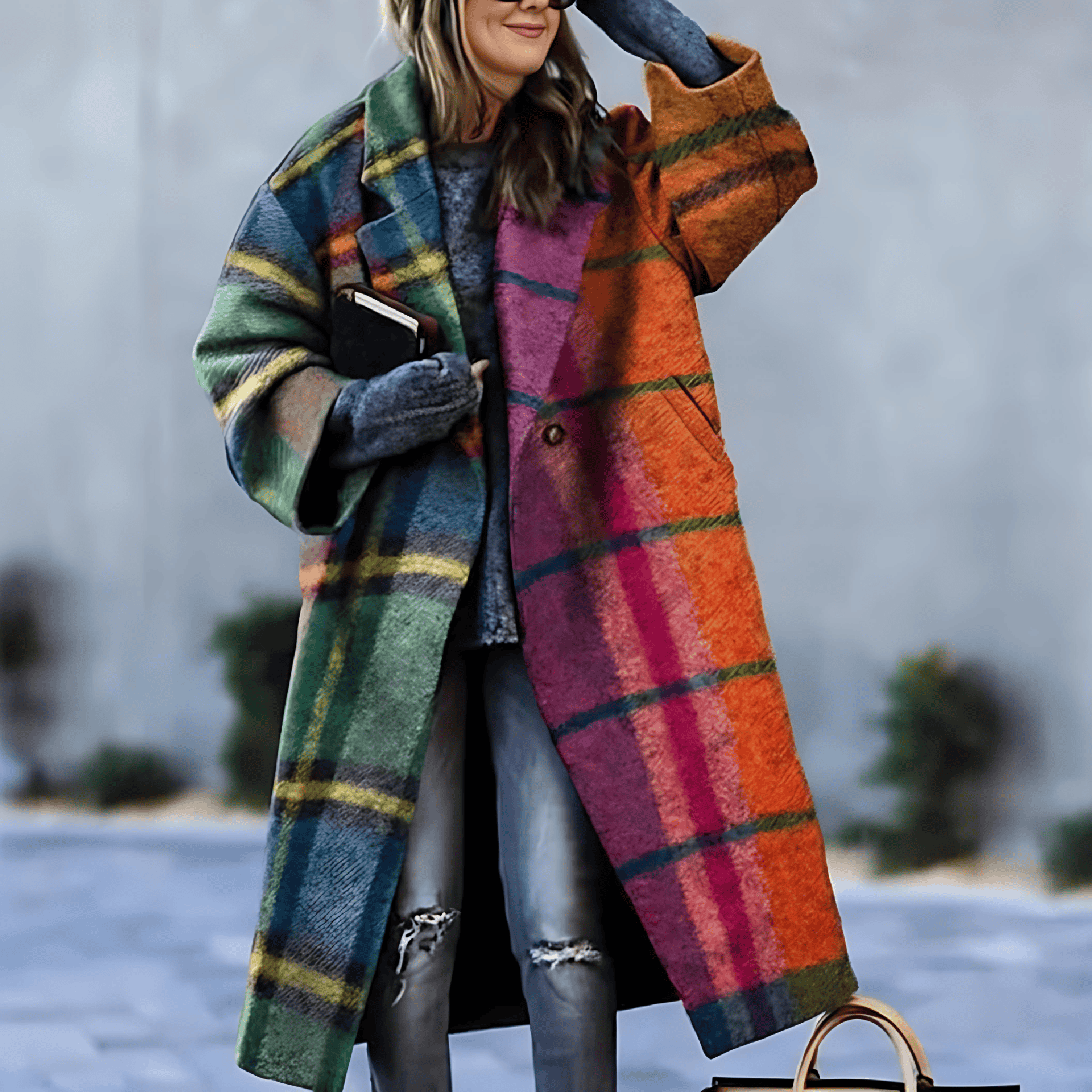 Studio Harvyn | Women - Long Coat Plus Size - Wool Blend