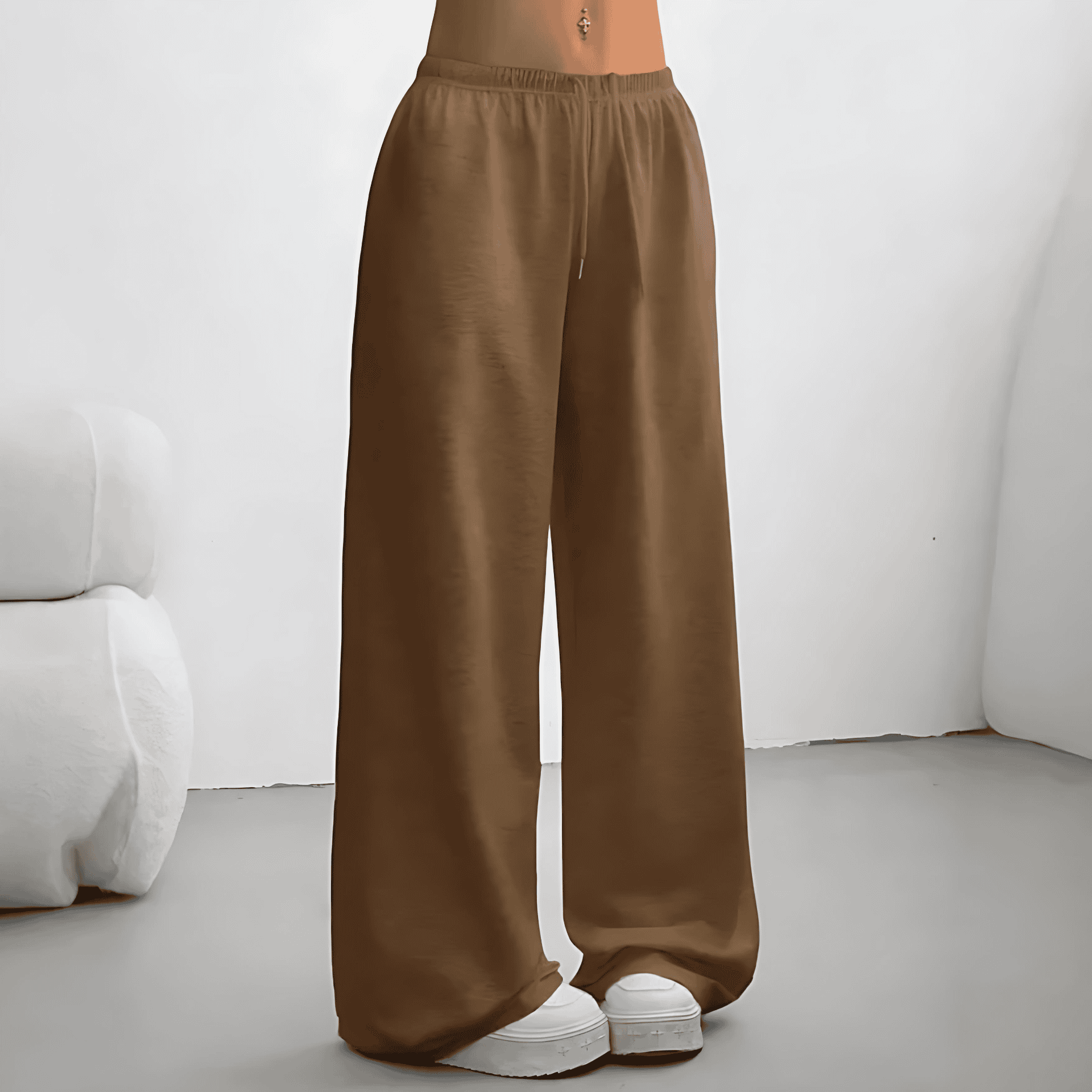 Studio Harvyn | Women - Loose Fit Jogging Trousers - Comfortable Style