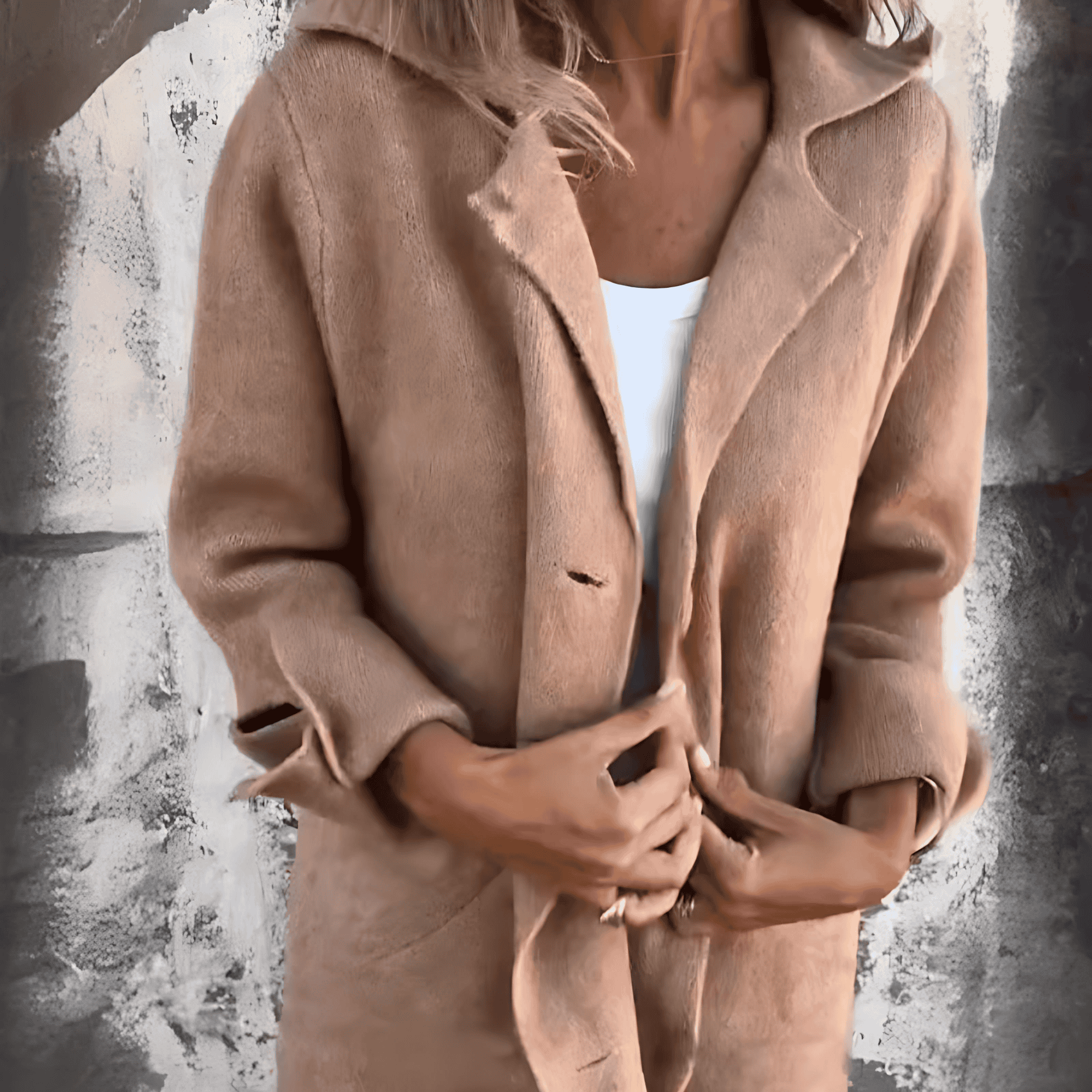 Studio Harvyn | Women - Mid-Length Jacket – Cosy Turned Cuffs
