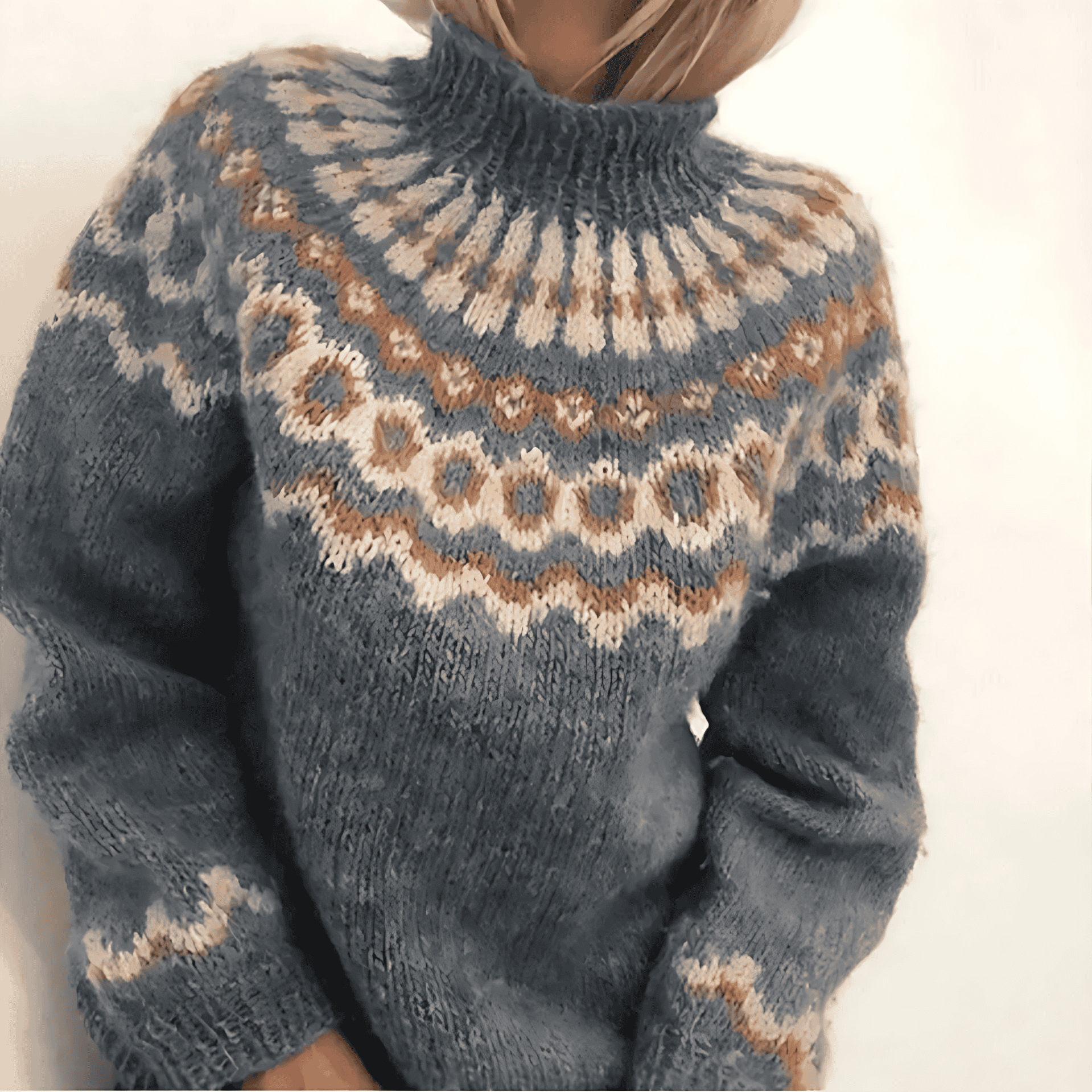 Studio Harvyn | Women - Norwegian Knitted Turtleneck Jumper