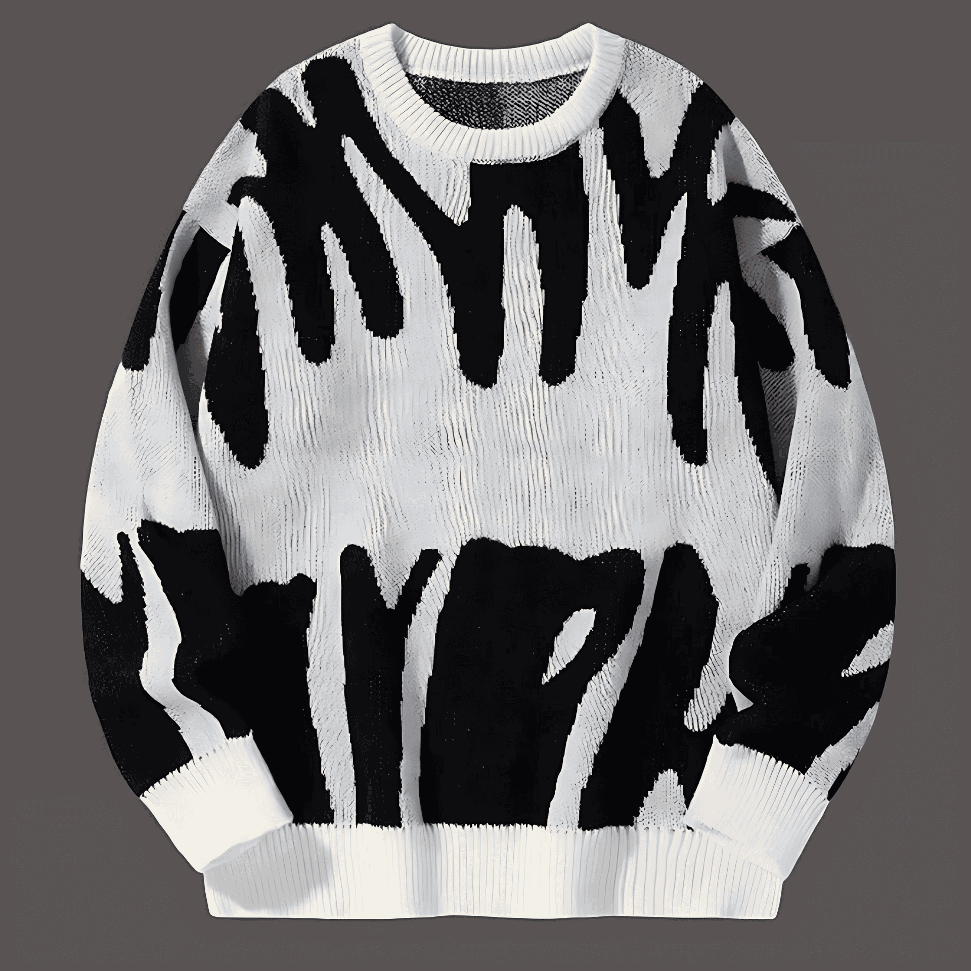 Studio Harvyn | Women - Oversized Crewneck Jumper - Textured Knit