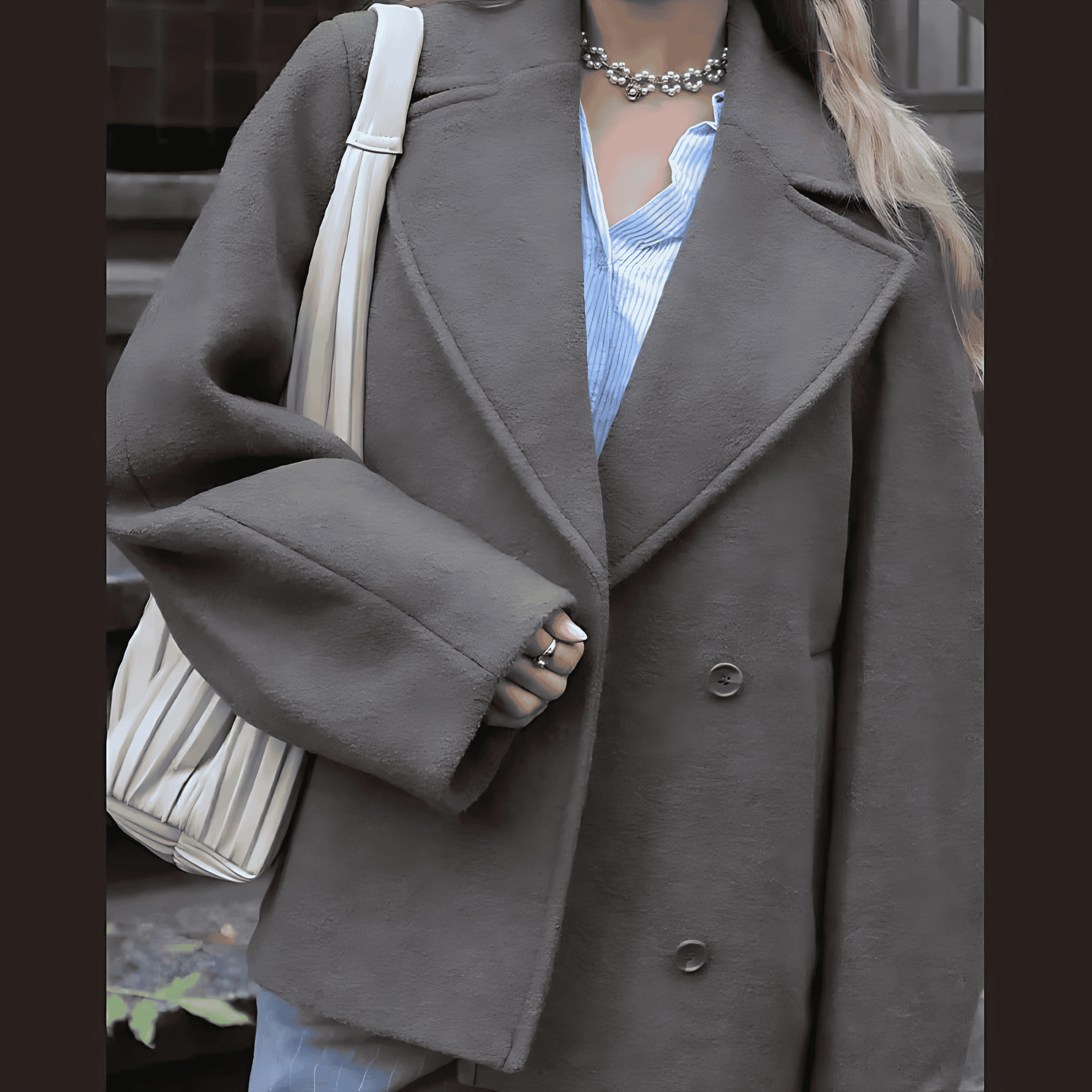 Studio Harvyn | Women - Oversized Wool Coat - Cosy Style