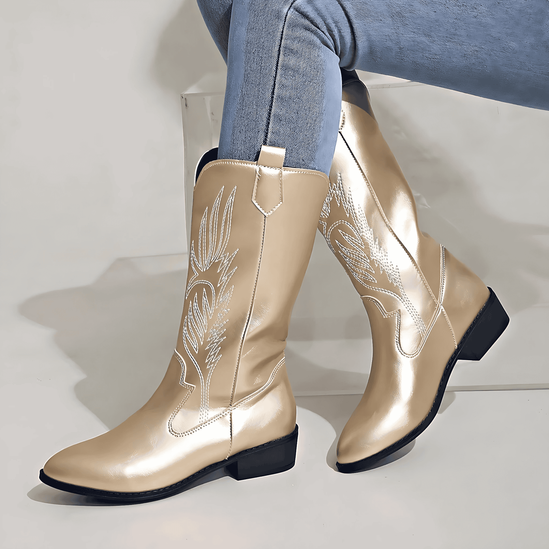 Studio Harvyn | Women - Soft Cowboy Boots - Comfortable & Stylish