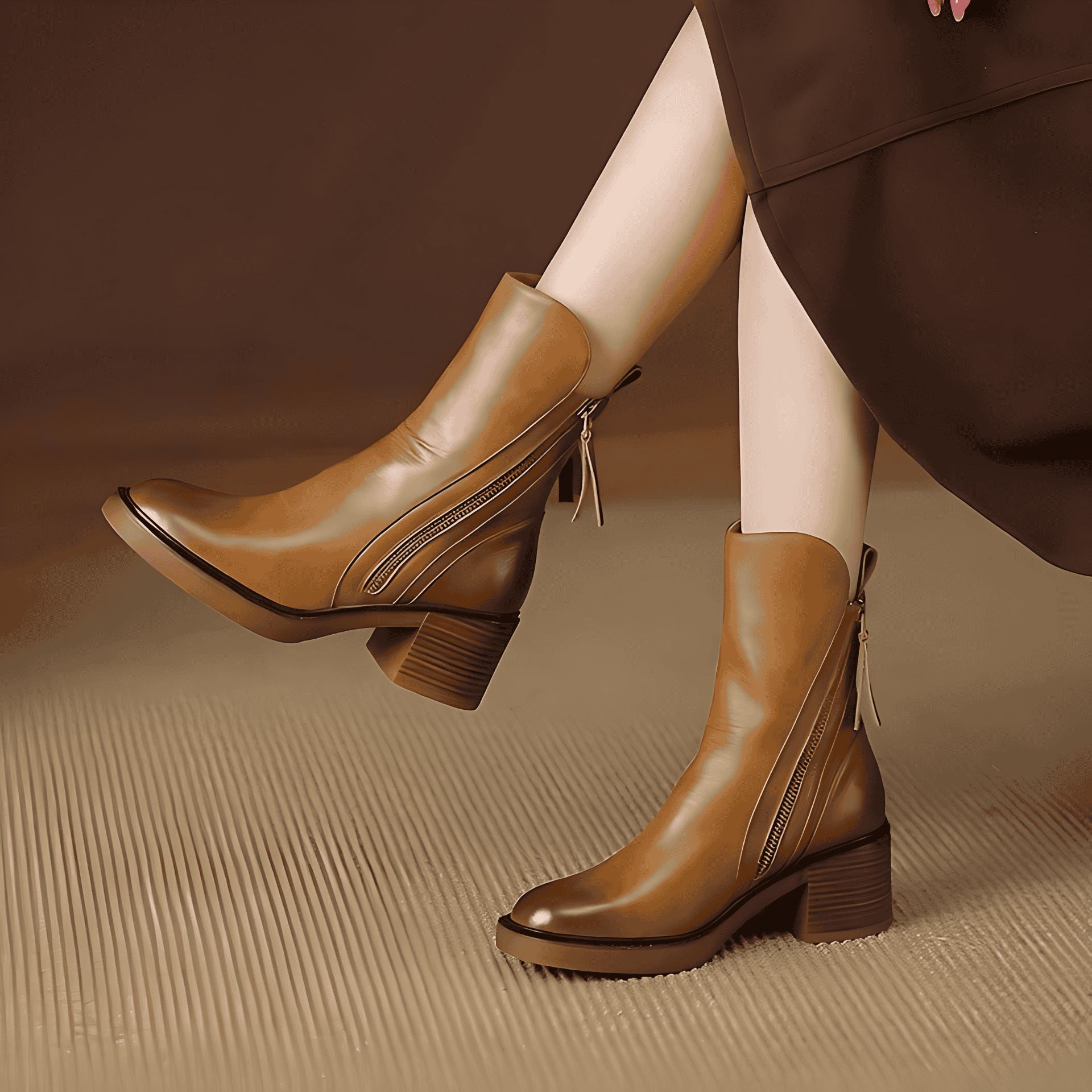 Studio Harvyn | Women - Stylish Leather Ankle Boots
