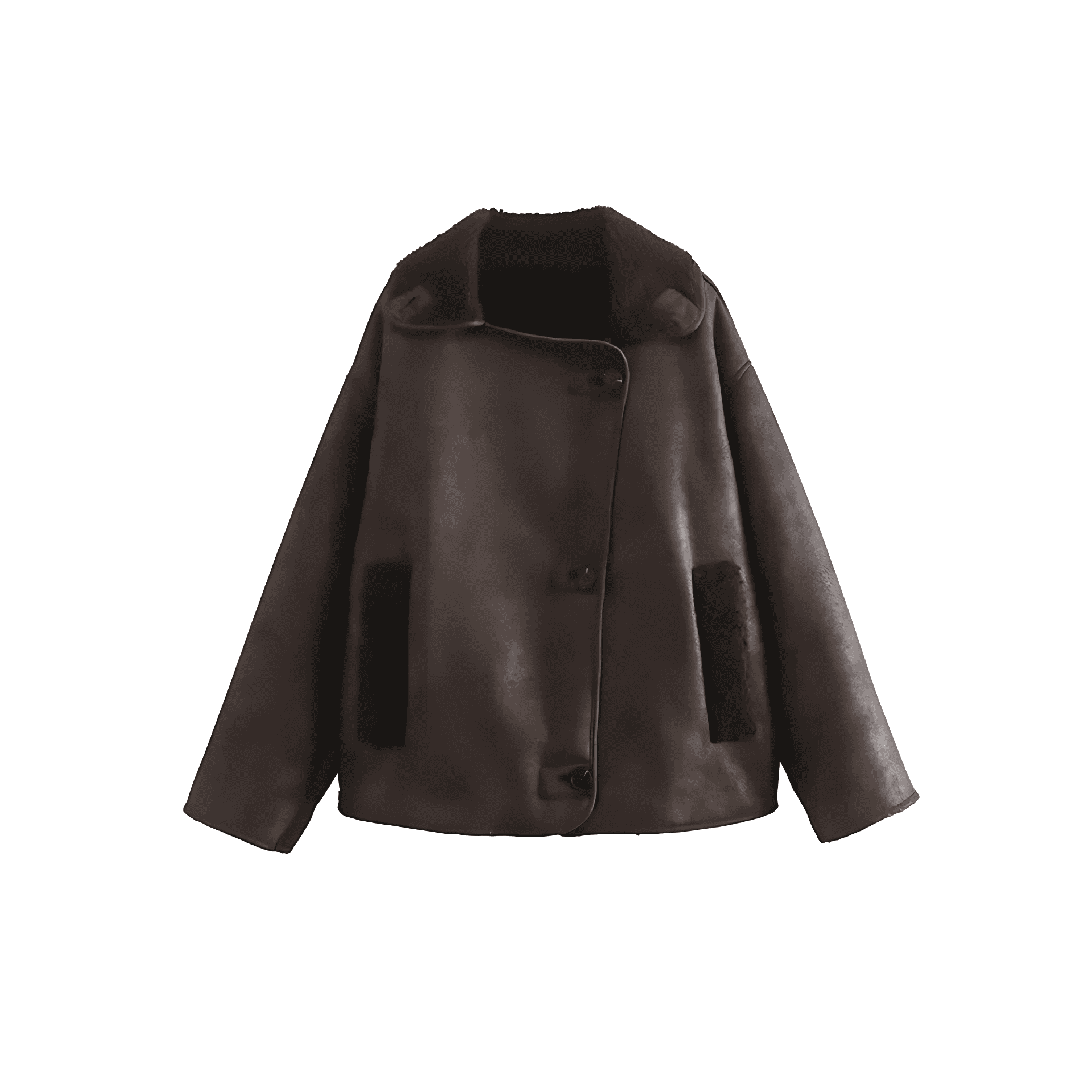 Studio Harvyn | Women - Stylish Long Sleeve Lapel Jacket - Winter Style