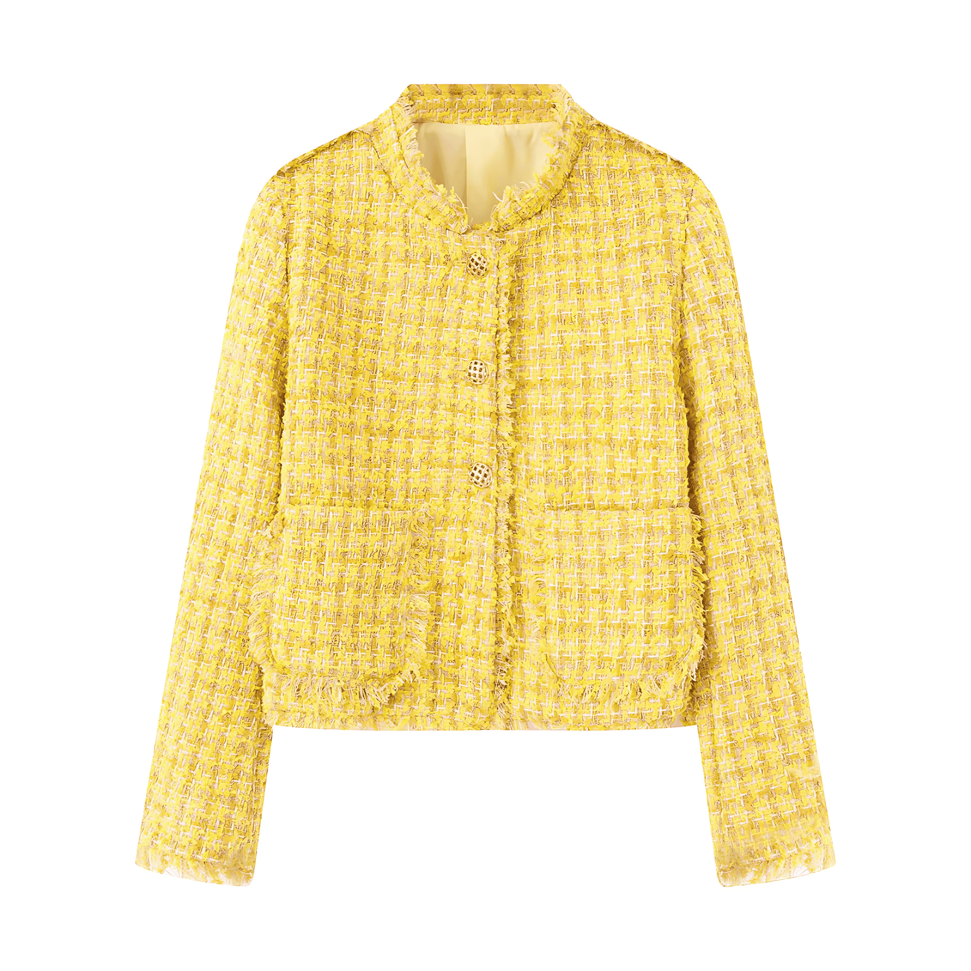 Studio Harvyn | Women - Stylish Short Jacket - Structured Tweed