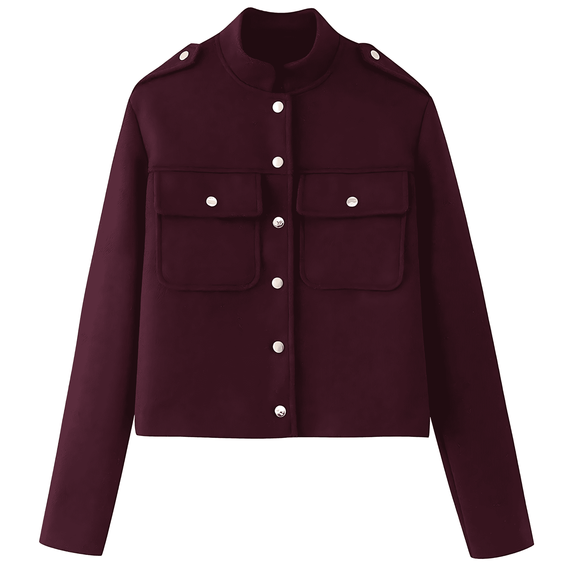 Studio Harvyn | Women - Stylish Short Jacket with Pockets & Buttons