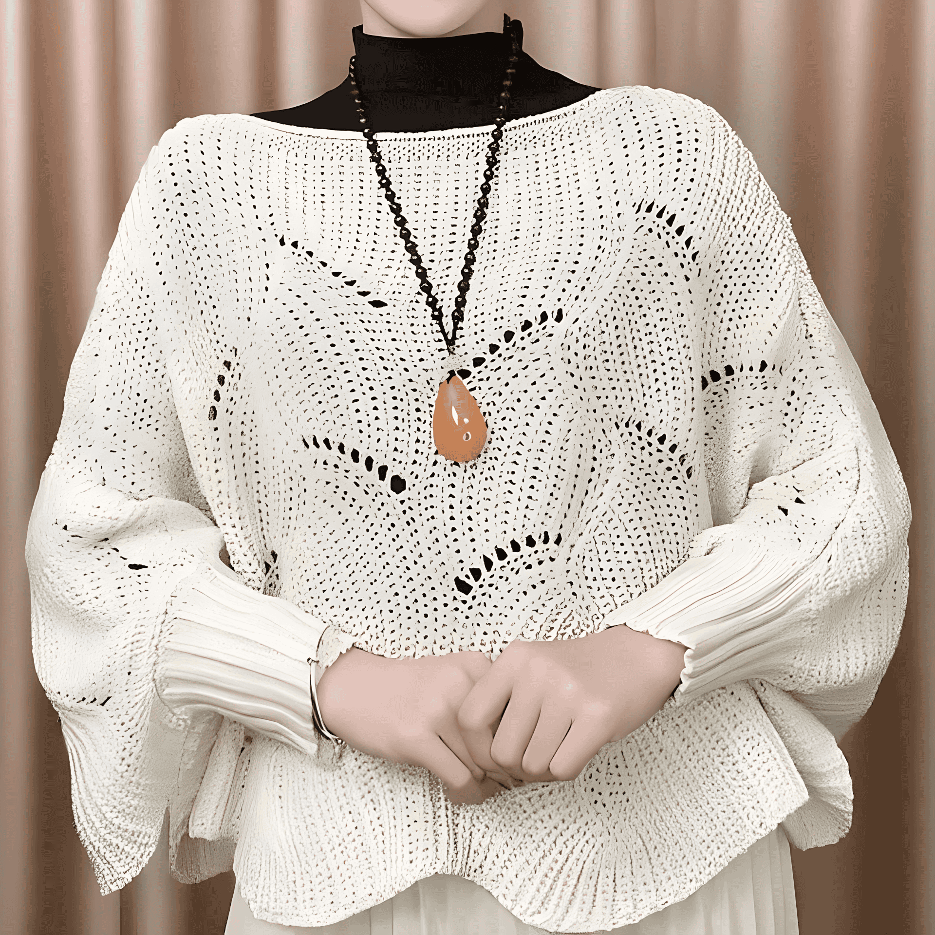 Studio Harvyn | Women - Thermal Jumper - Cosy Wide Sleeve Design