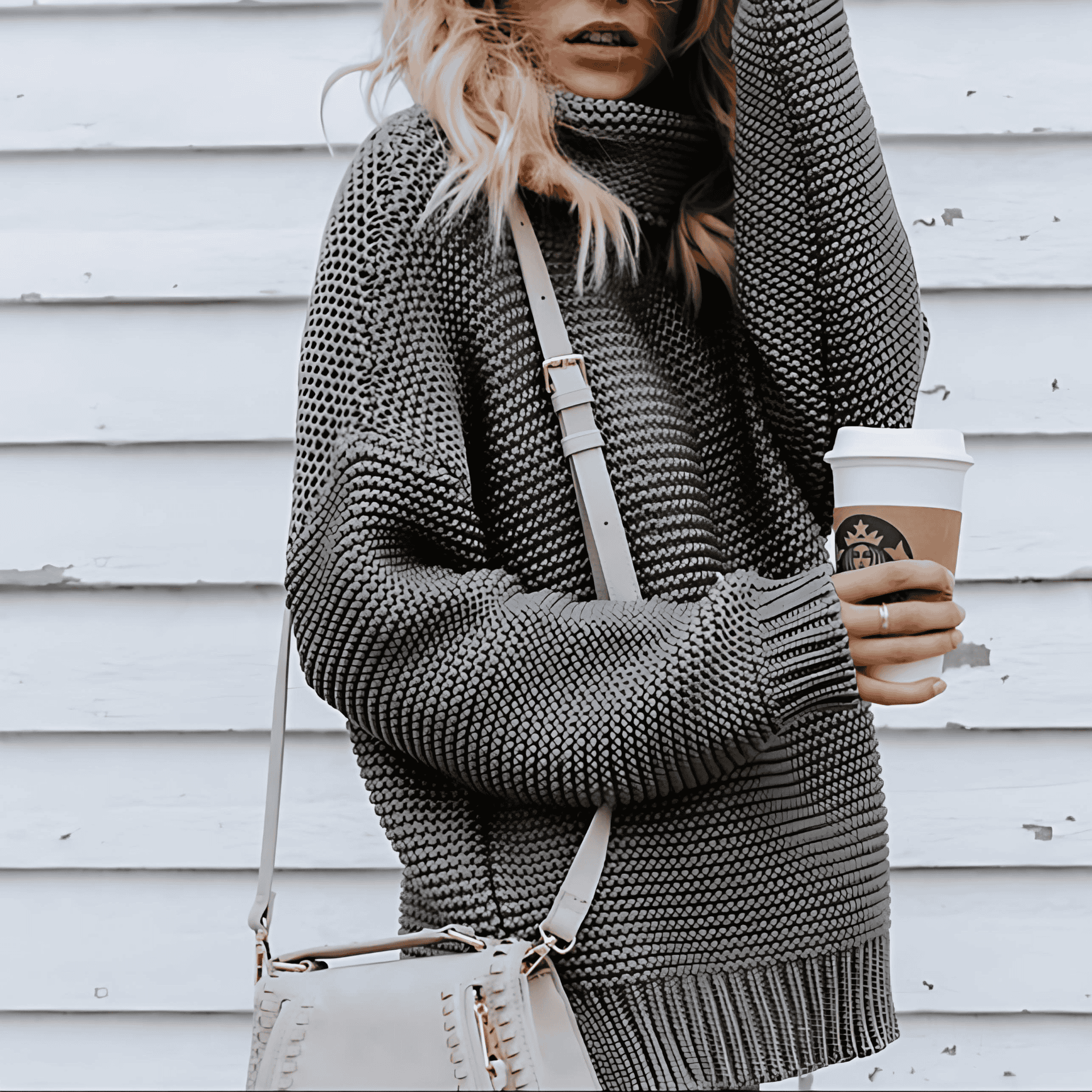 Studio Harvyn | Women - Turtleneck Jumper - Cosy Knit Wear