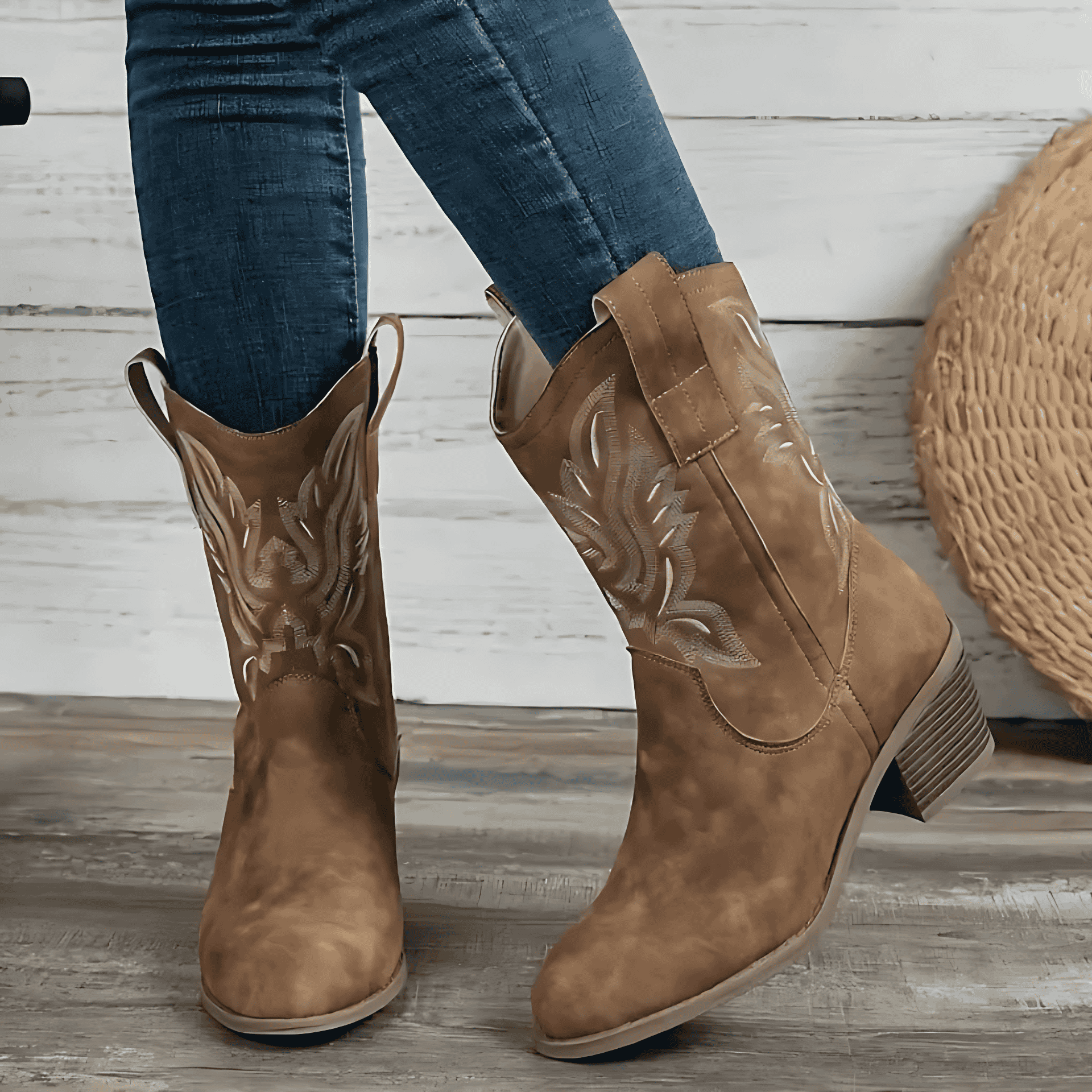 Studio Harvyn | Women - Vegan Leather Cowboy Boots – Western Stitching