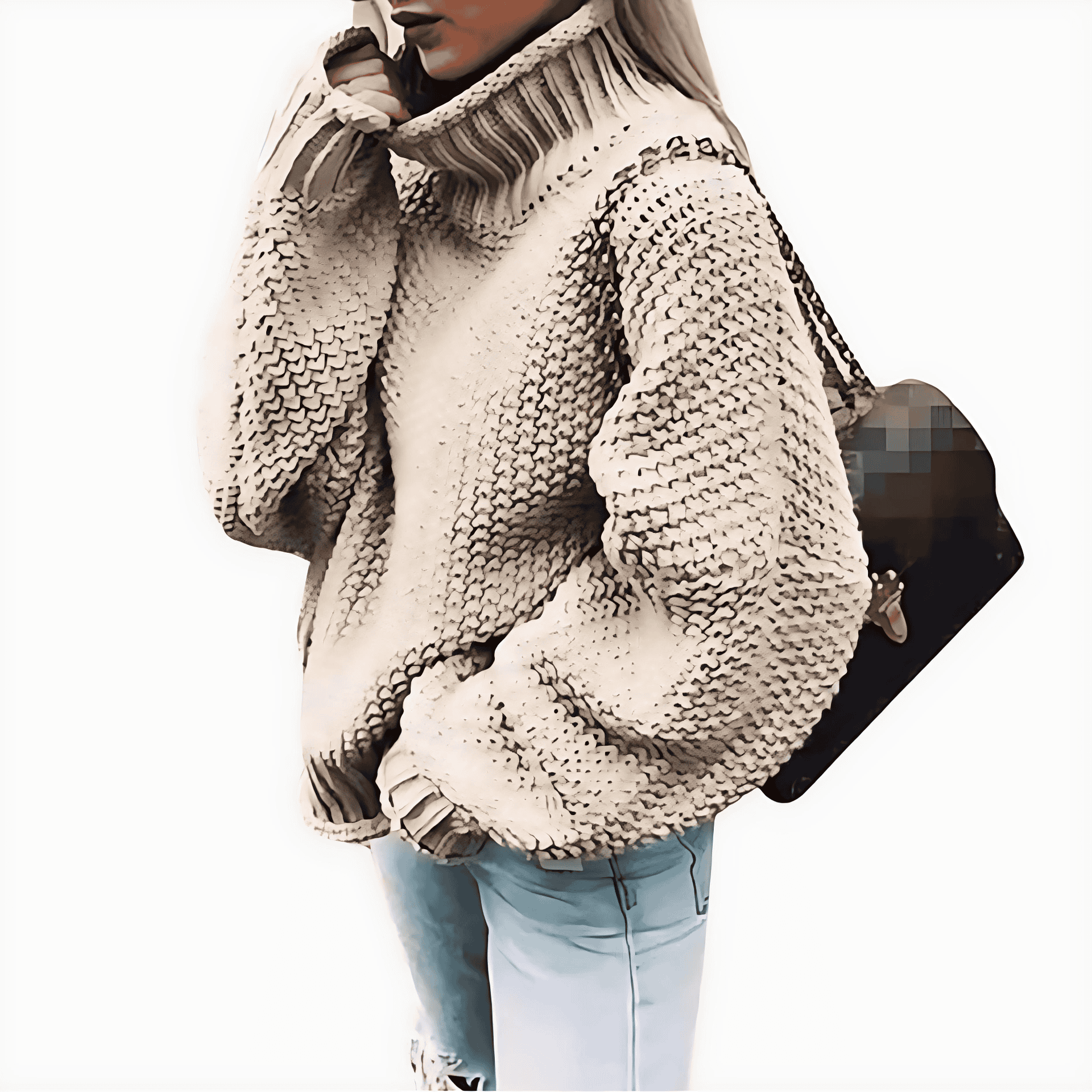 Studio Harvyn | Women - Warm Knitted Turtleneck Jumper