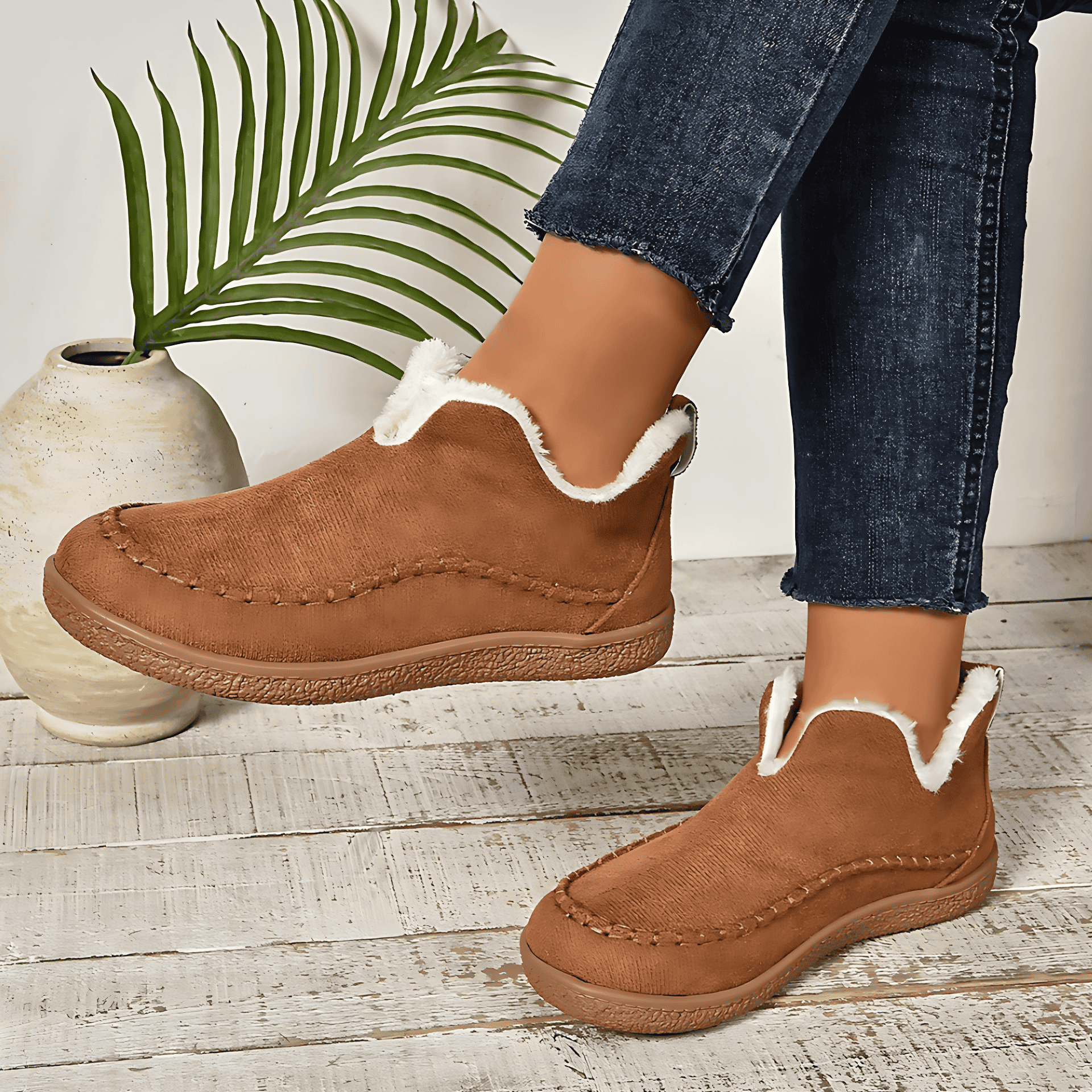 Studio Harvyn | Women - Warm Lined Shoes - Anti-Slip Sole
