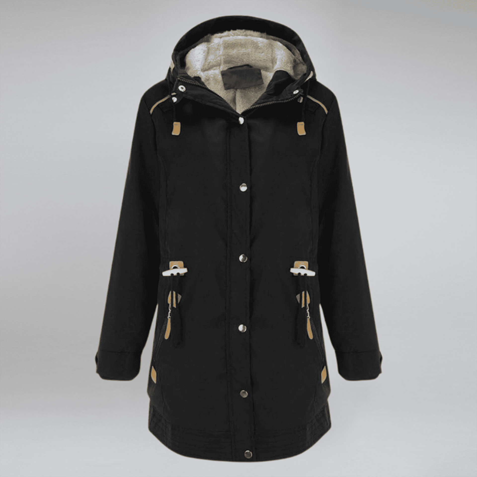 Studio Harvyn | Women - Warm Winter Jacket with Hood for Comfort