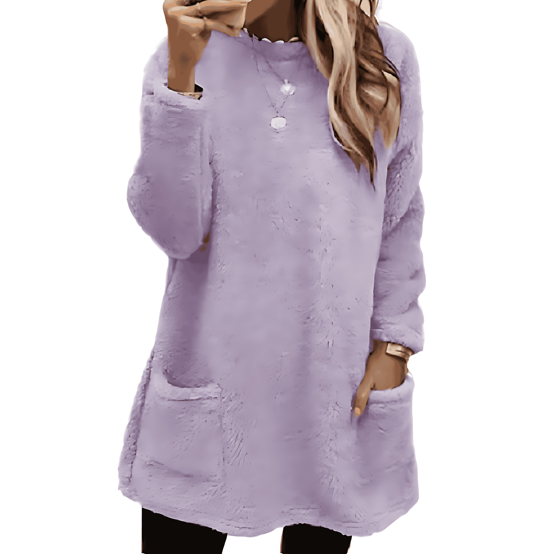 Studio Harvyn | Women - Wide Cut Fleece Jumper with Pockets