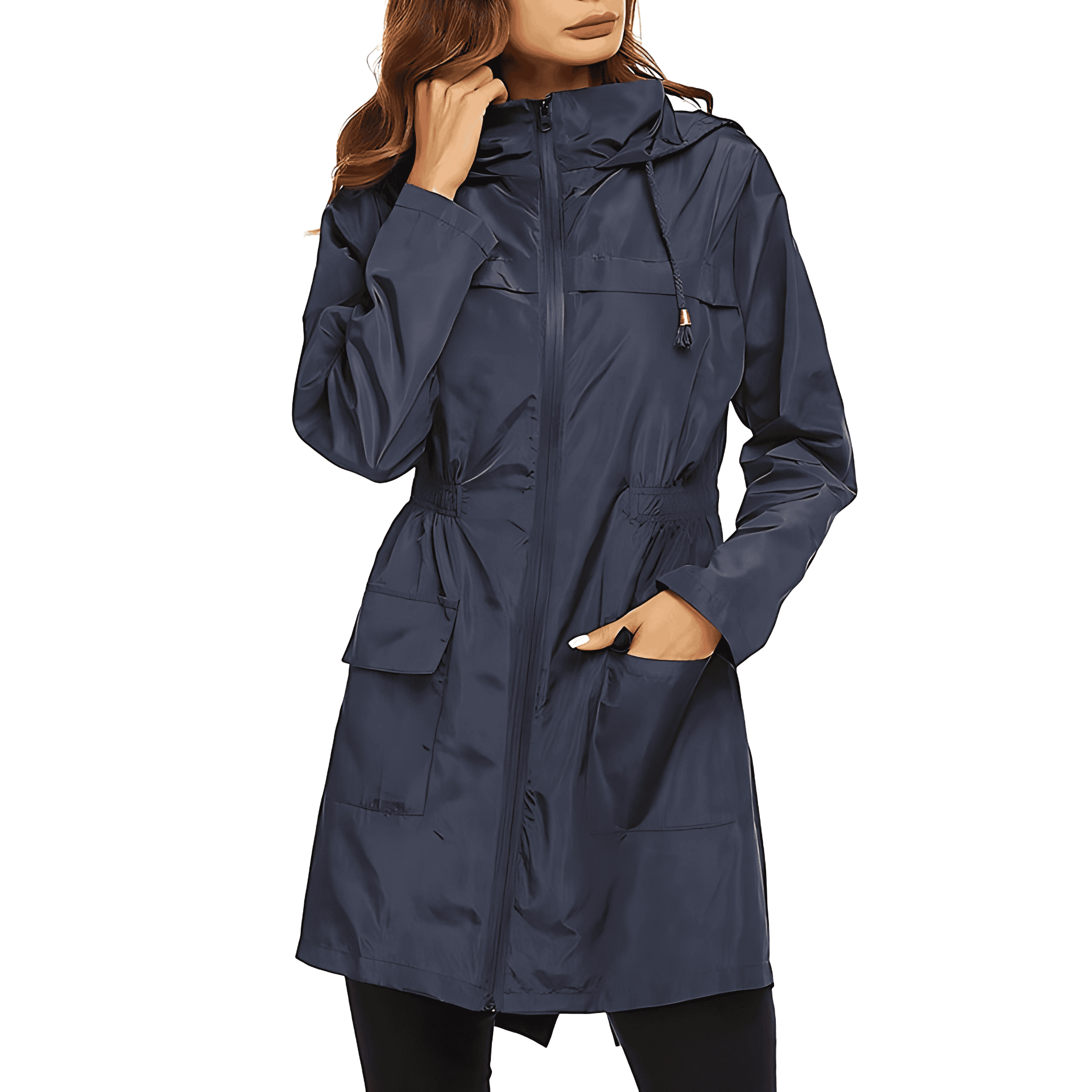 Studio Harvyn | Women – Hooded Windbreaker Jacket - Waterproof