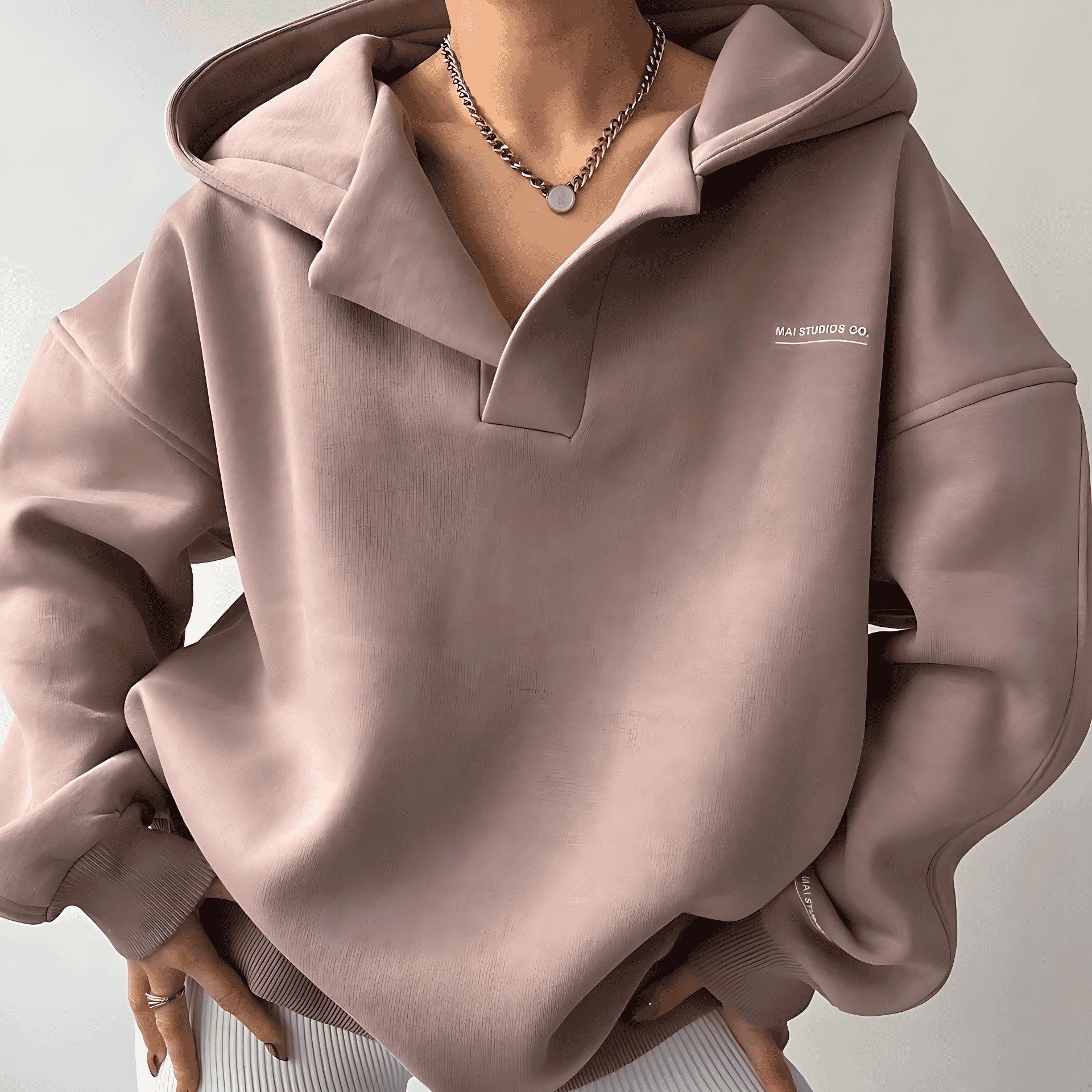 Studio Harvyn | Women – Oversized Hoodie - Drop Shoulder Style